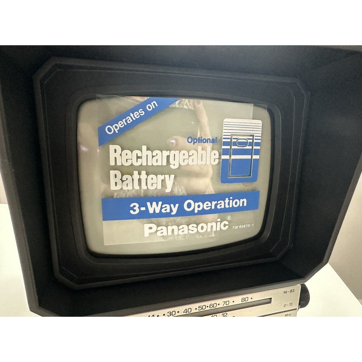 VINTAGE *NEW* Panasonic TR-5041P Portable TV am/fm Radio