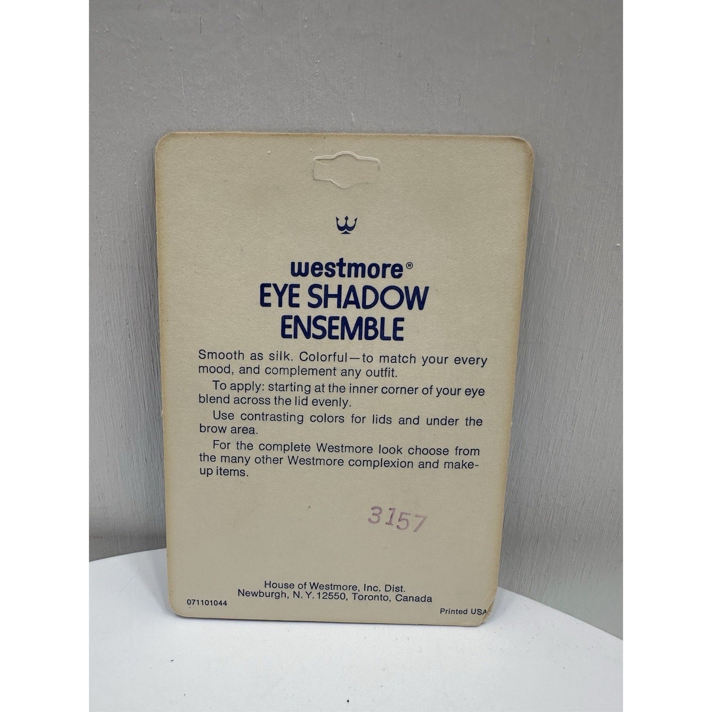 VINTAGE *NEW* 1970's House of Westmore 4-Eye Shadow Blue/Green Ensemble Sets