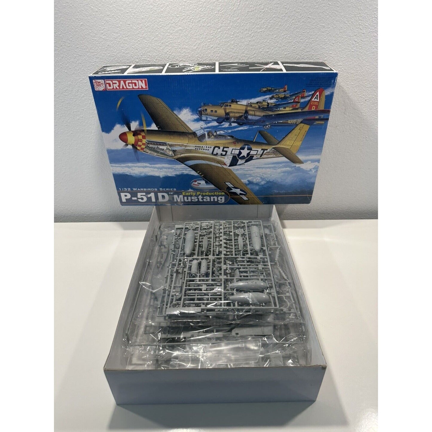 VINTAGE *NEW* DRAGON 1:32 Warbirds Series Mustang Set #3201, 3202, 3205 P-51DX2/F-6D
