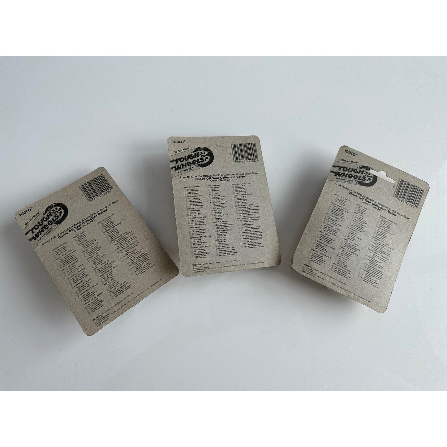 VINTAGE *NEW* Tough Wheels Motorcross Cycles Set