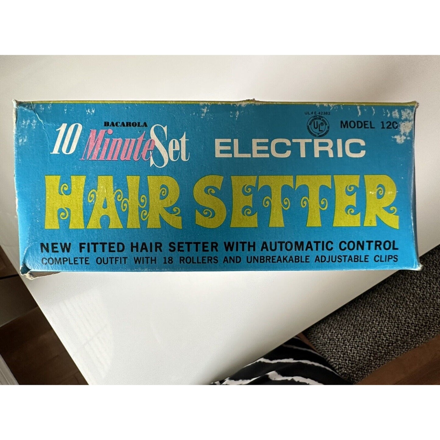 VINTAGE *NEW* Bacarola 10-min Electric Set of 18 Roller Hair Setters