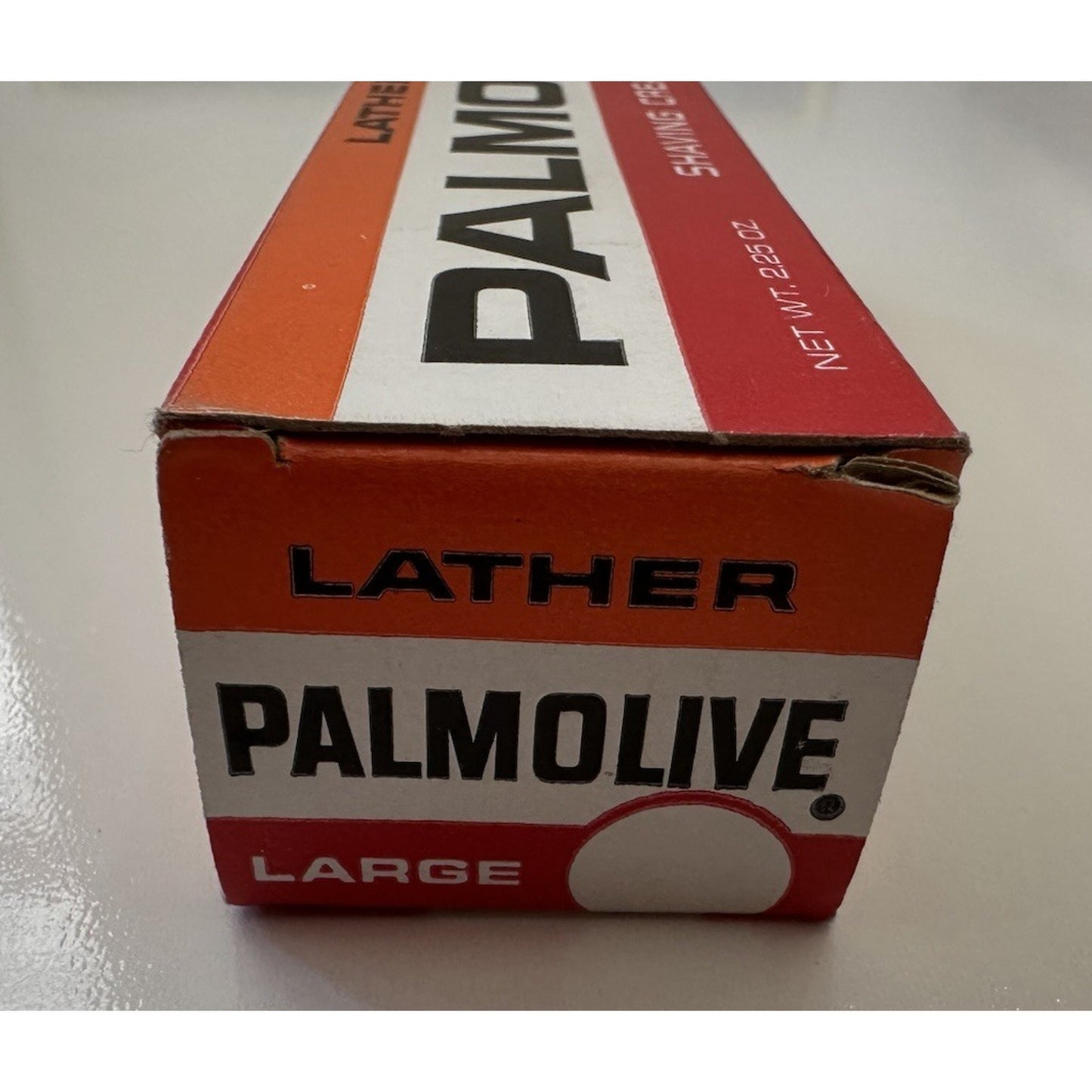 VINTAGE *NEW* 1970's Palmolive Lather Shaving Cream Tube in Box