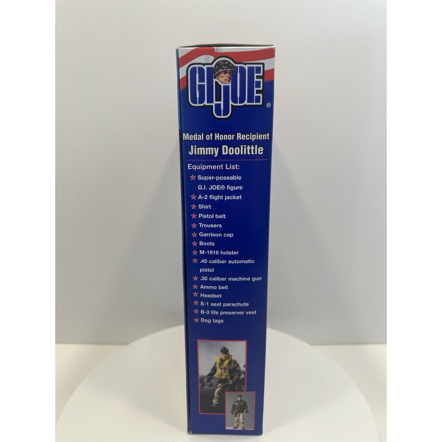 VINTAGE 2001 GI Joe Jimmy Doolittle Medal of Honor Recipient 12" Action Figure
