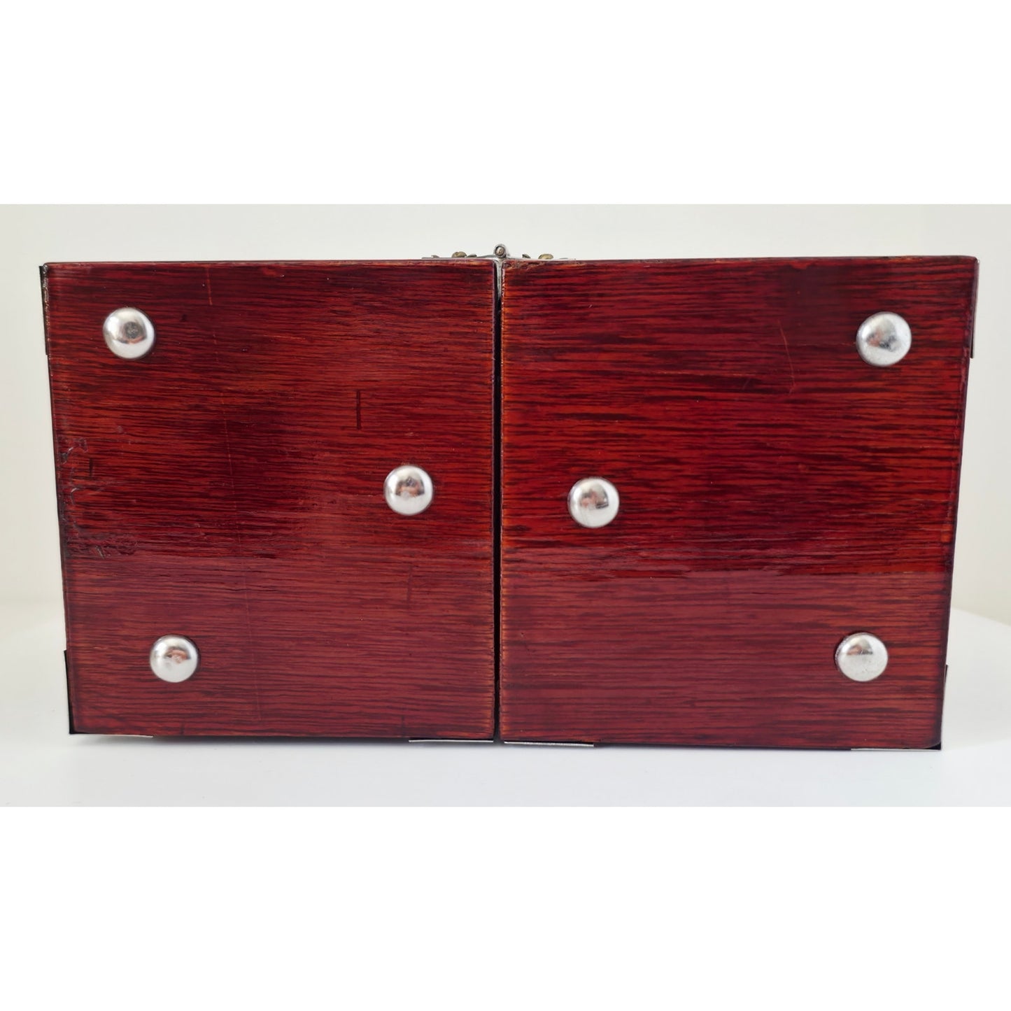 VINTAGE *NEW* 1960's Korean Folding Jewelry Box with 4 Drawers