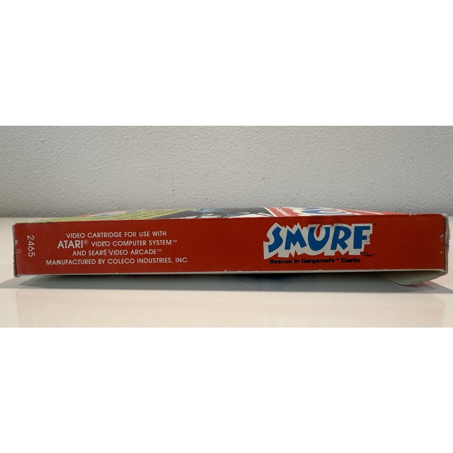 VINTAGE *NEW* Atari 2600 SMURF: Gargamel's Castle Coleco Sealed