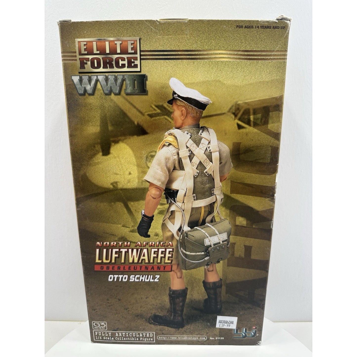 VINTAGE *New* Elite Force WWII North Africa Luftwaffe Pilot Otto Schulz BBI1/6