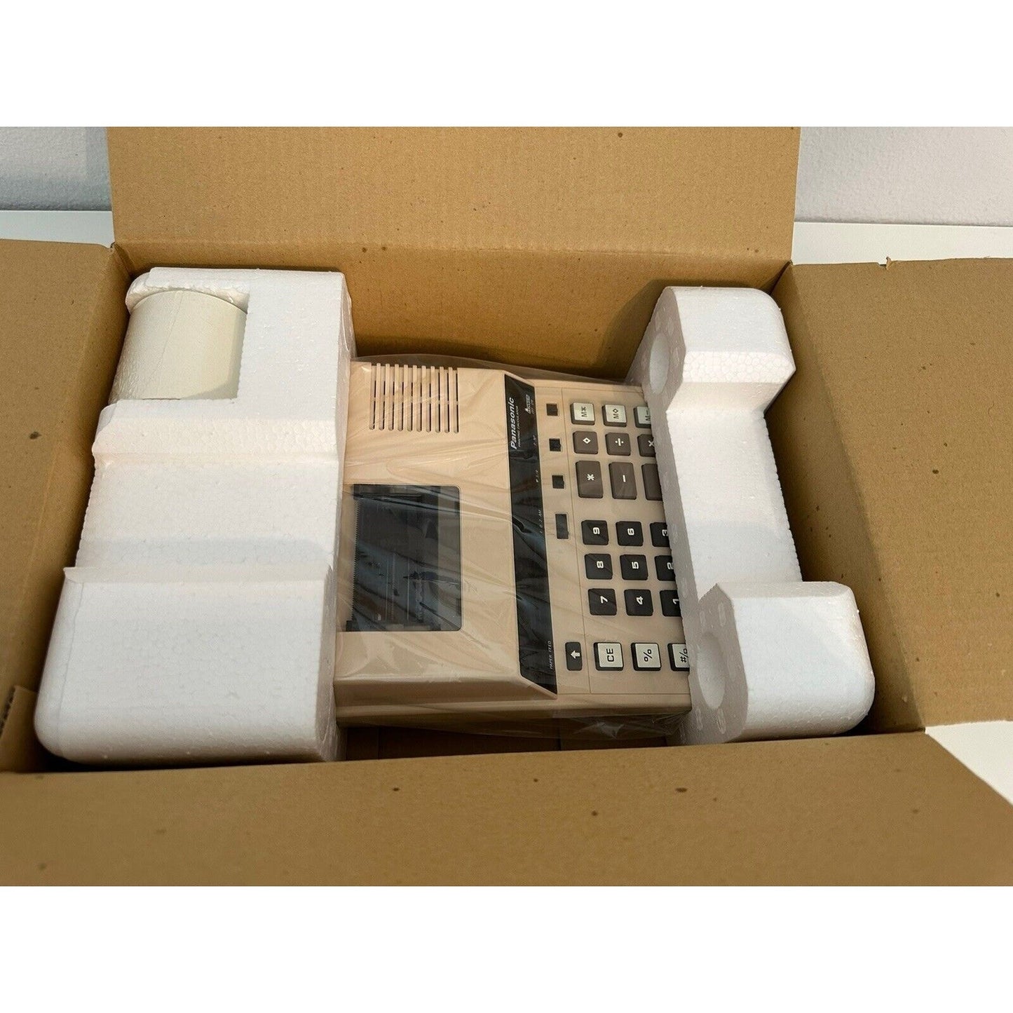 VINTAGE *NEW* 1980's PANASONIC JE-652P Electronic Printing Calculator