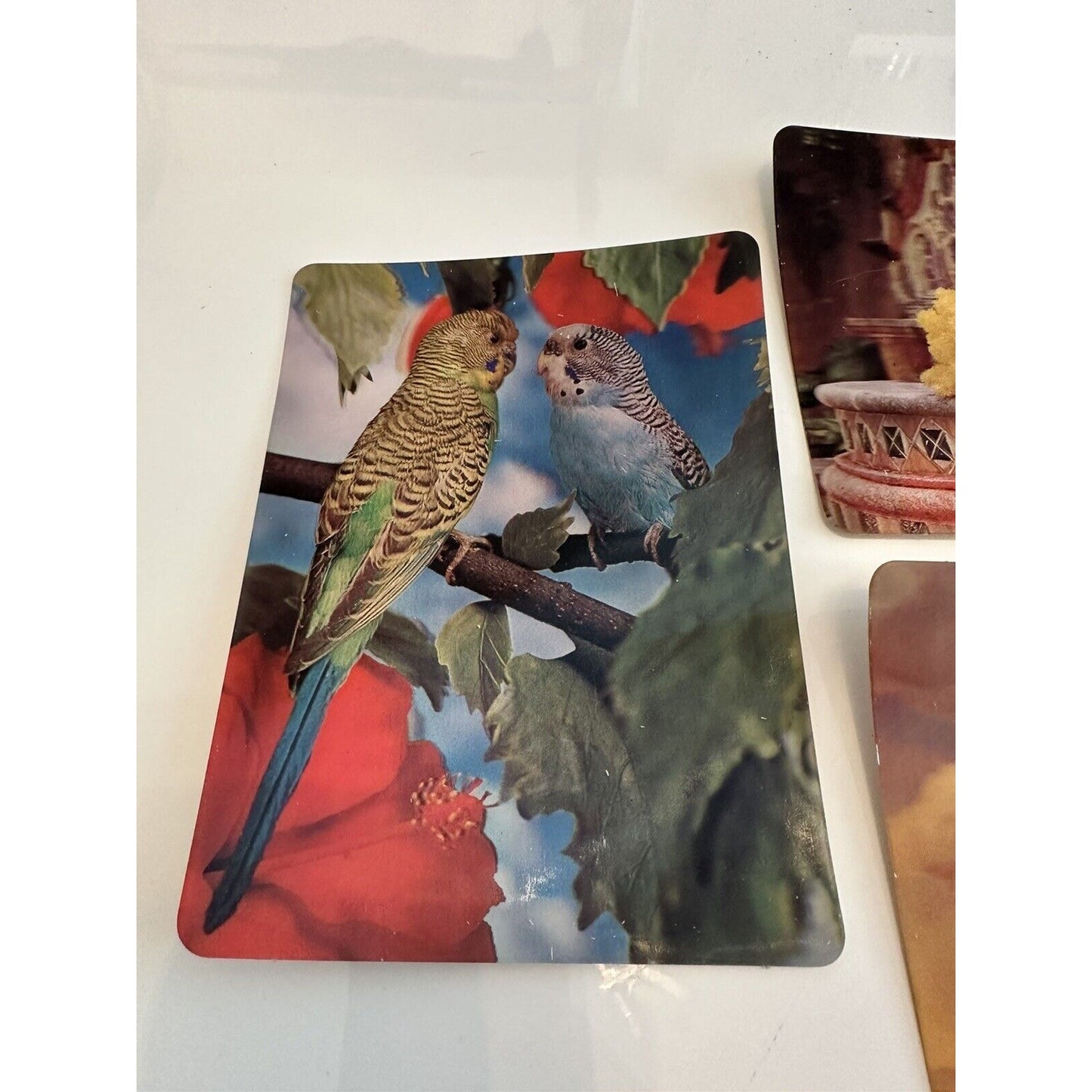 VINTAGE *NEW* Manhattan Publishing 3D Hologram Postcards - Set of 6