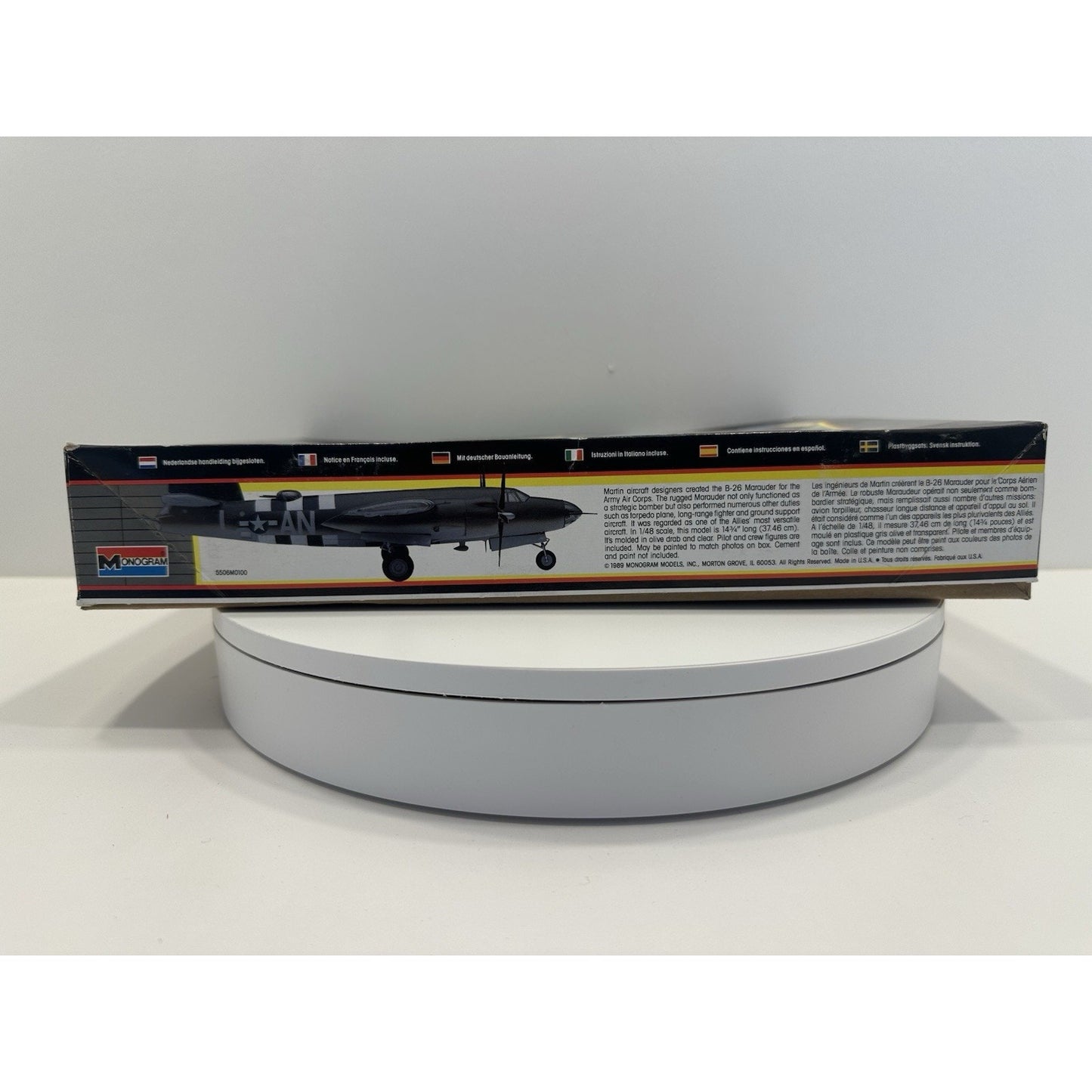 Monogram 1/48 #5506 USAF B-26 Martin Marauder Bomber USAF