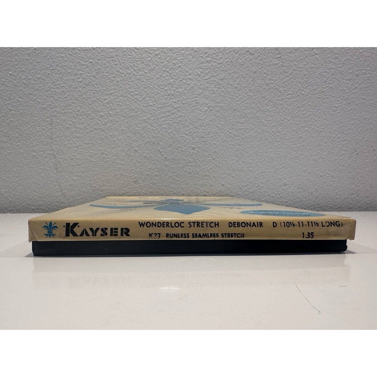 VINTAGE *NEW* 1950's Kayser Hosiery-Wonderloc Stretch-Debonair-Seamless-Sz10.5/11/11.5L