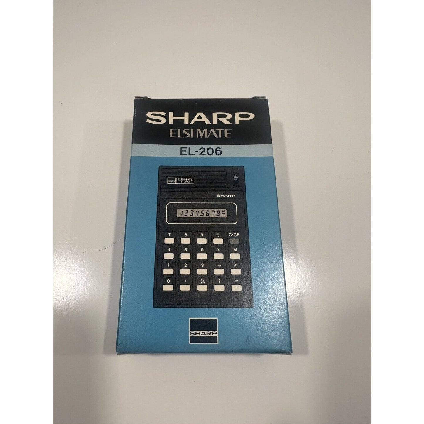 VINTAGE *NEW* Sharp Elsimate EL-206 Electronic Calculator