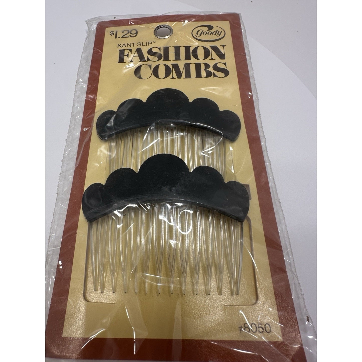 VINTAGE *NEW* 1975 Goody Kant-Slip Fashion Combs Combo Set USA