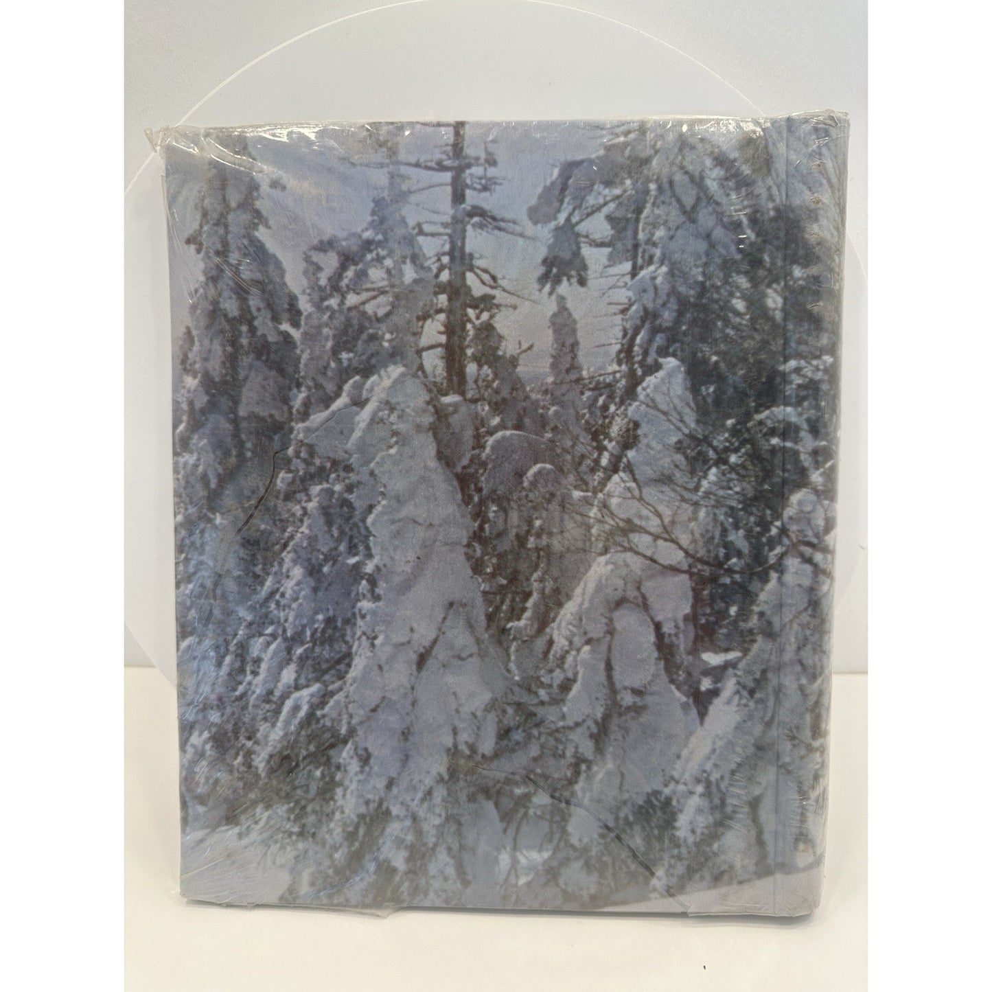 VINTAGE *NEW* Magnetic Photo Album 20 Pages Snow Scene Nature