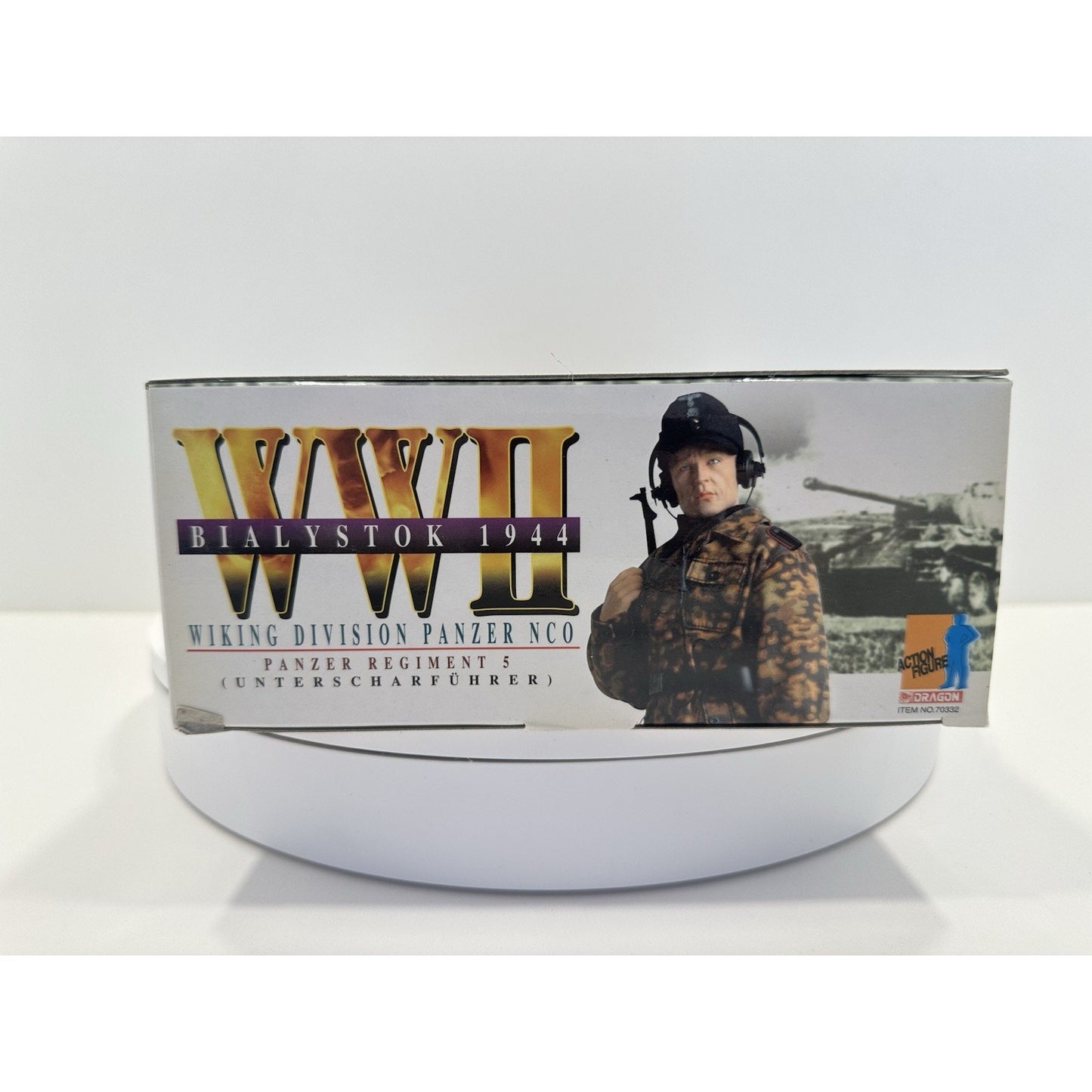 VINTAGE *NEW* Dragon WWII "Philipp Wagner" Panzer Regiment Wiking Action Figure