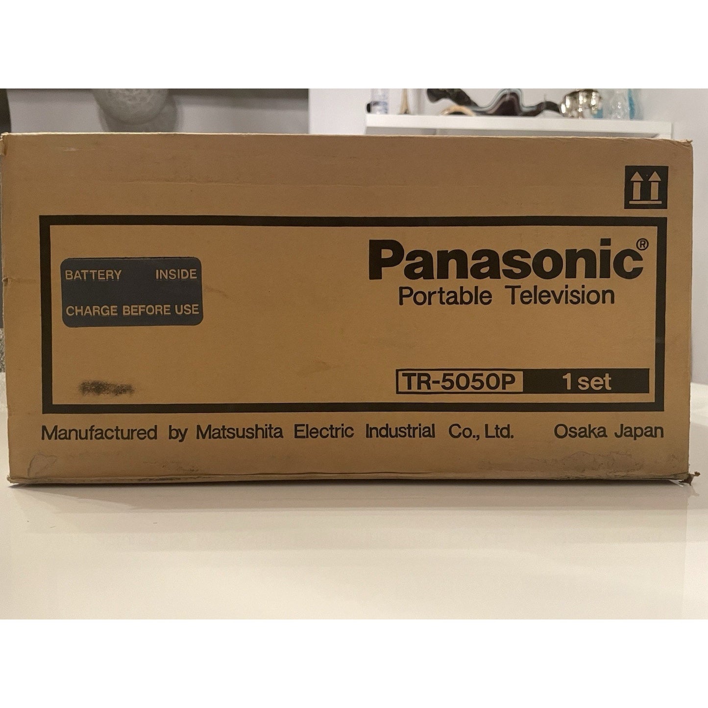 VINTAGE *NEW* '81 Panasonic TR-5050P Portable Popup TV Radio AM/FM RARE!!