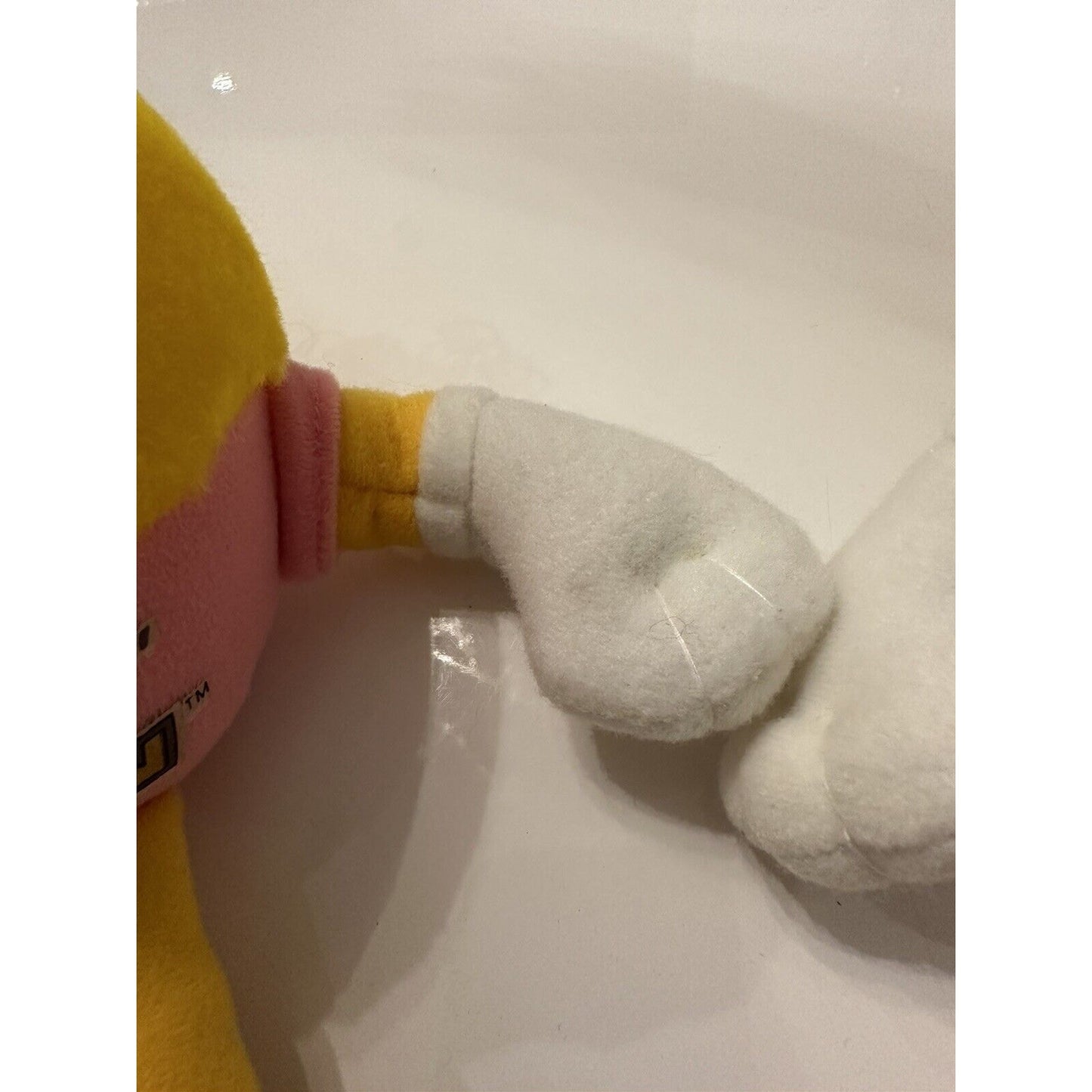 VINTAGE *NEW* 1980's SUPER RARE Ms Pacman Plushy SET - Blue/Pink