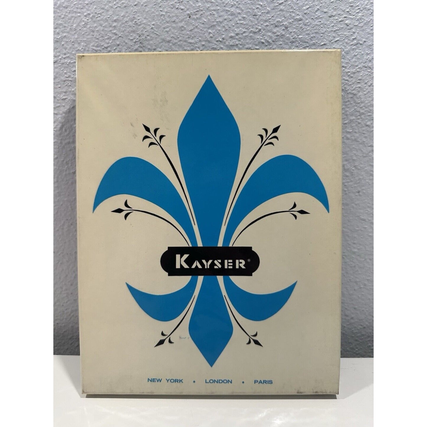 VINTAGE *NEW* Kayser Hosiery Seamless Mesh-Clear Beige Sz9.5L X 4