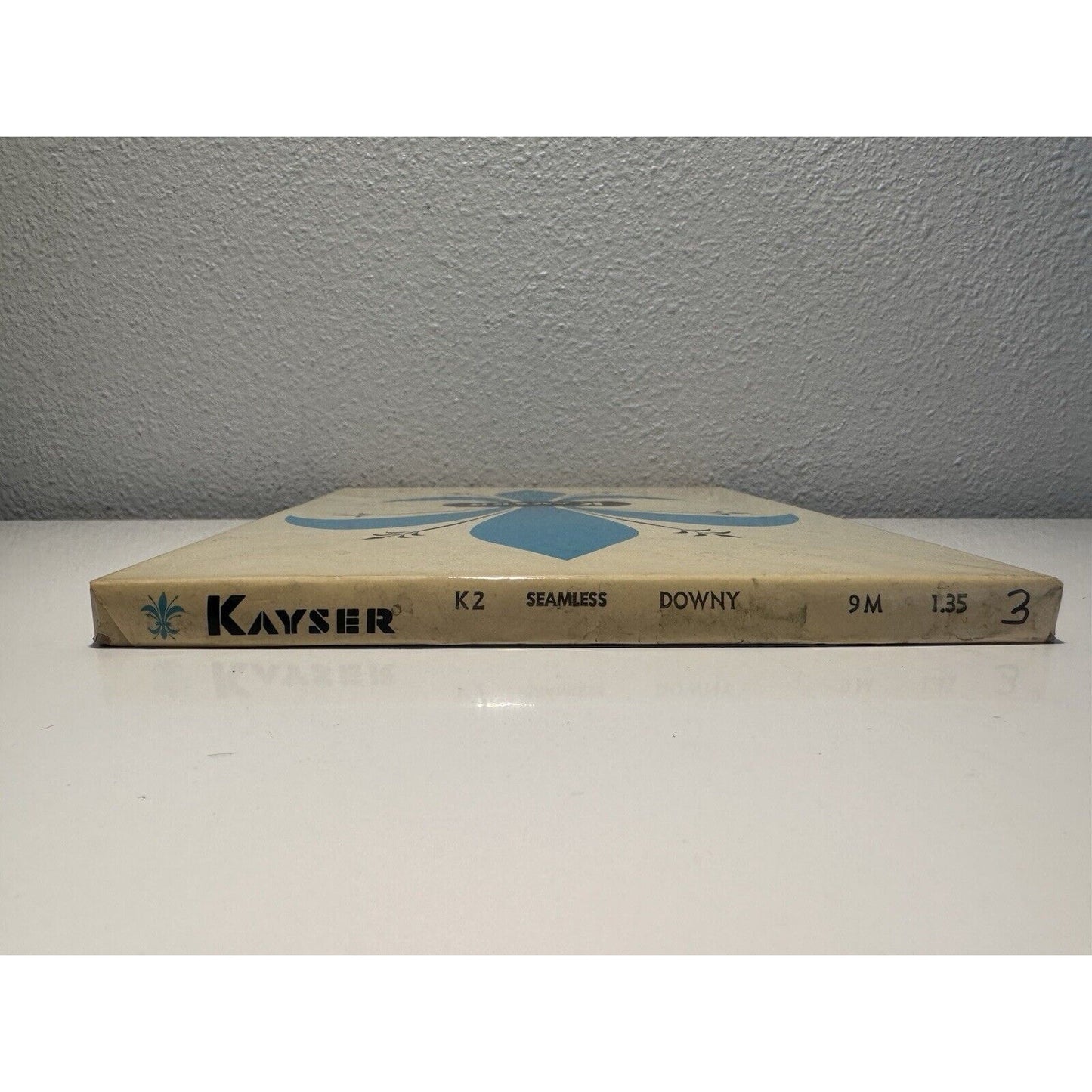 VINTAGE *NEW* Kayser Hosiery-Seamless-Downy Sz9 X 3