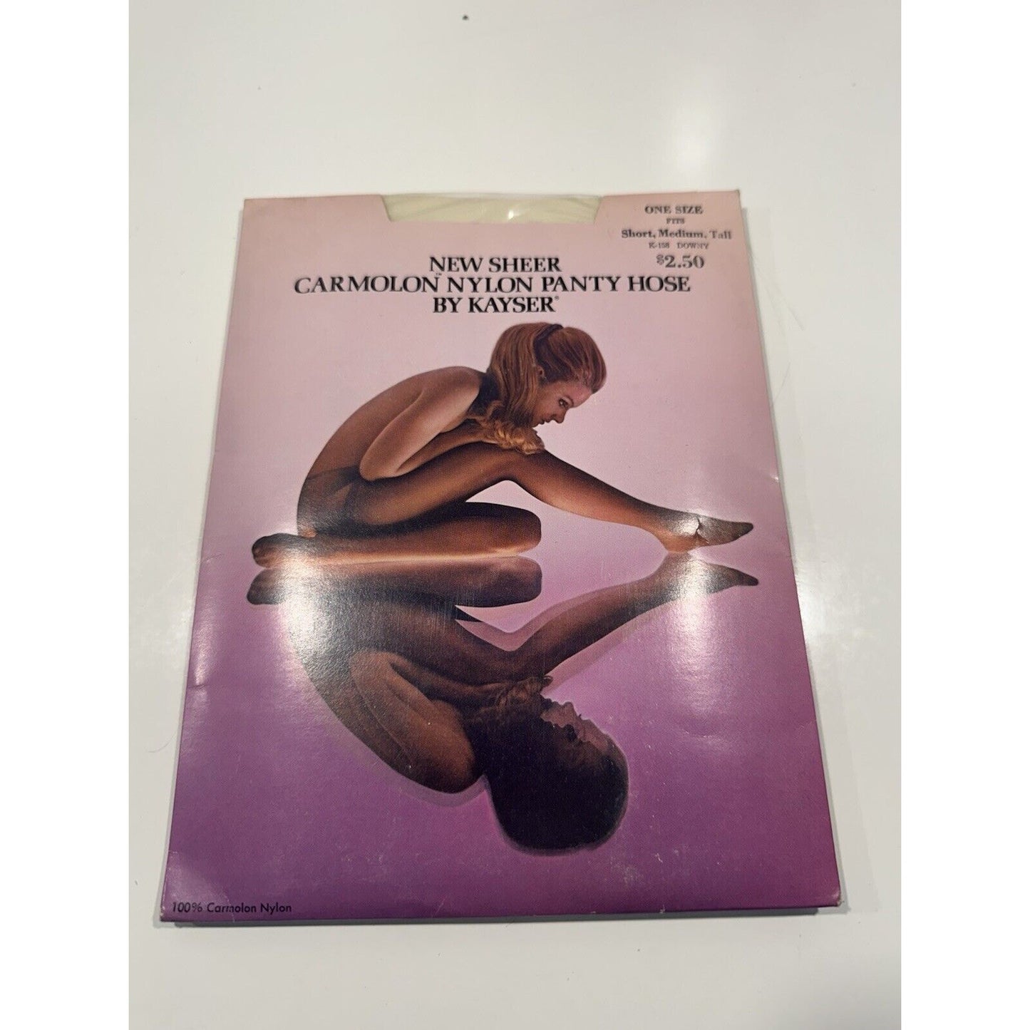 VINTAGE *NEW* Kayser Hosiery-Sheer PantyHose-Downy ONESIZE X 2