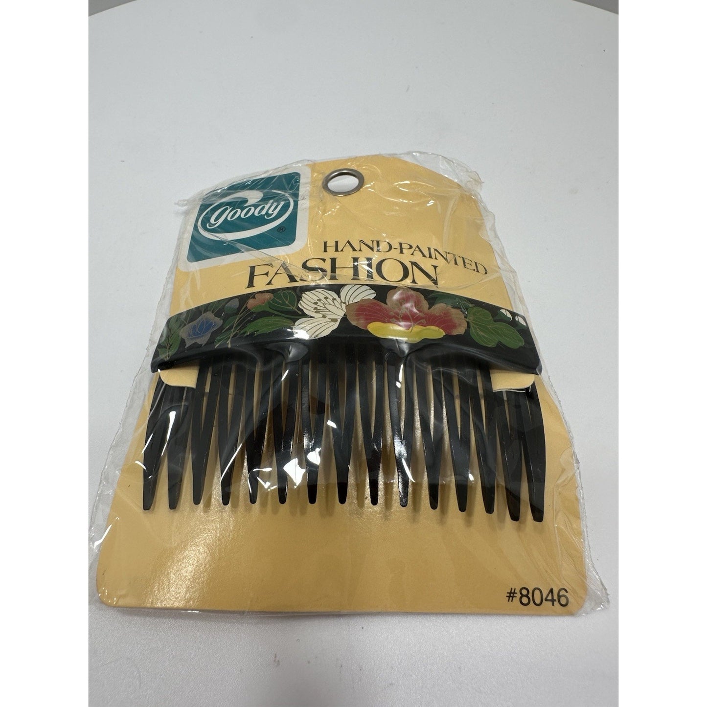 VINTAGE *NEW* 1975 Goody 8046 Hand-painted Fashion Comb