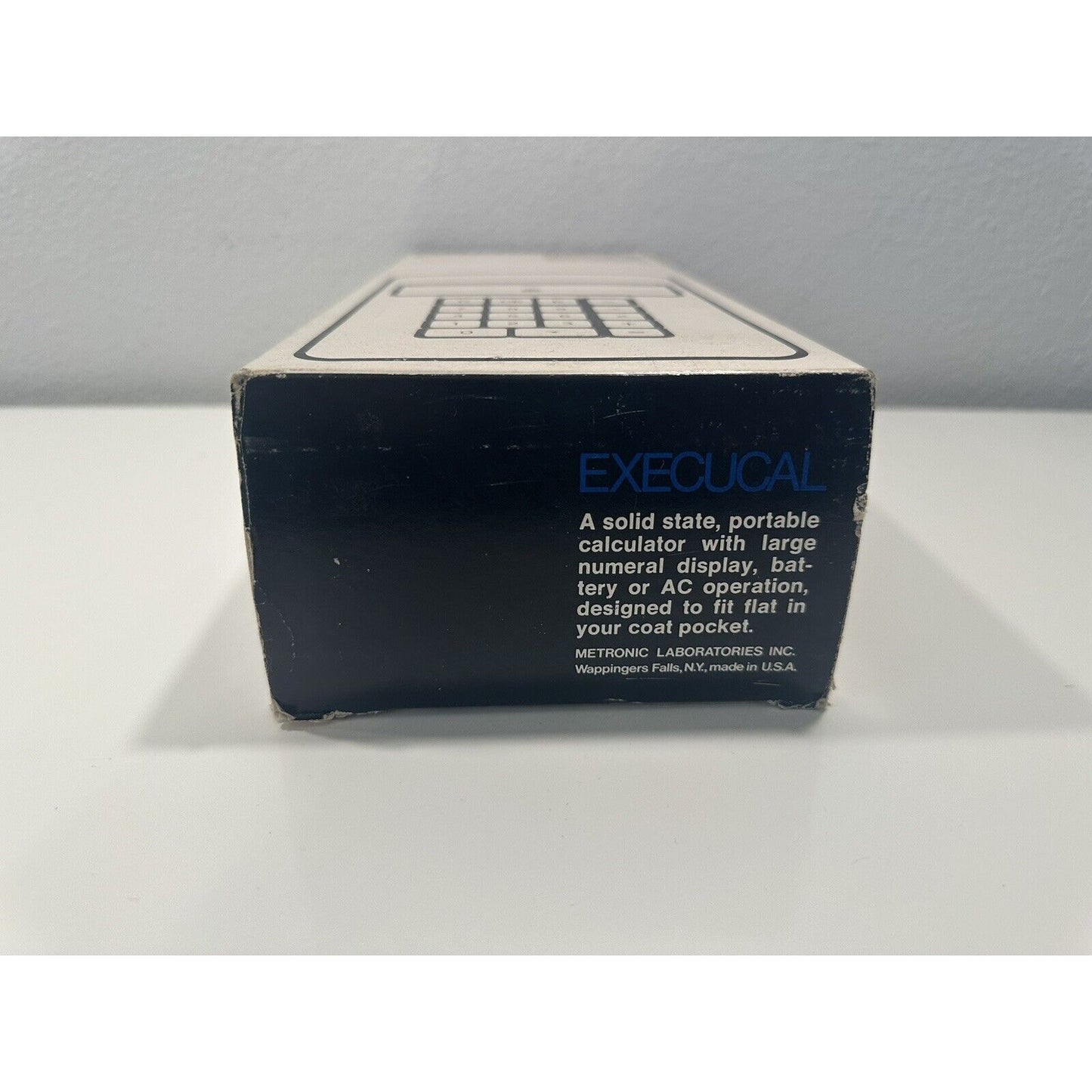 VINTAGE *NEW* Metronic Labs USA Execucal Calculator