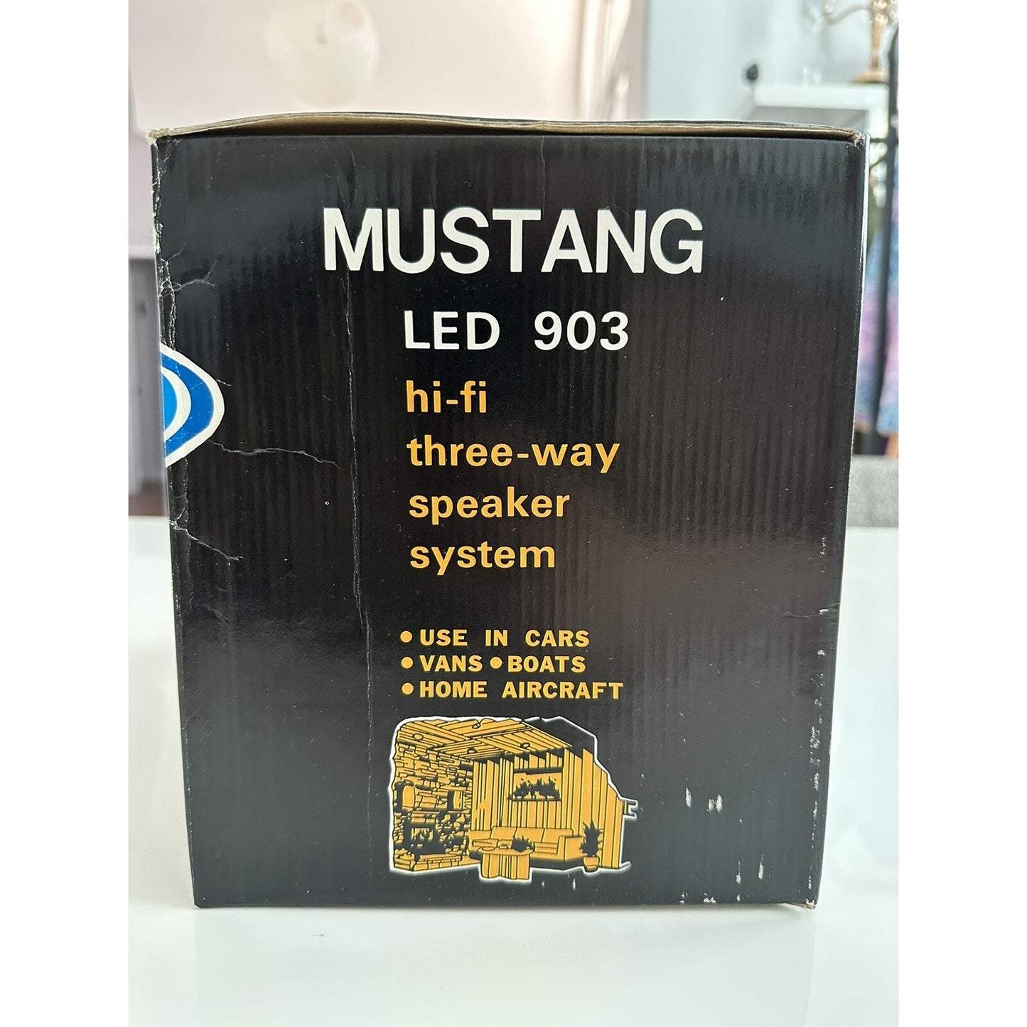 VINTAGE *NEW* 1989 Mustang led 903 Hi-Fi 3Way Woofer 4" Speaker System