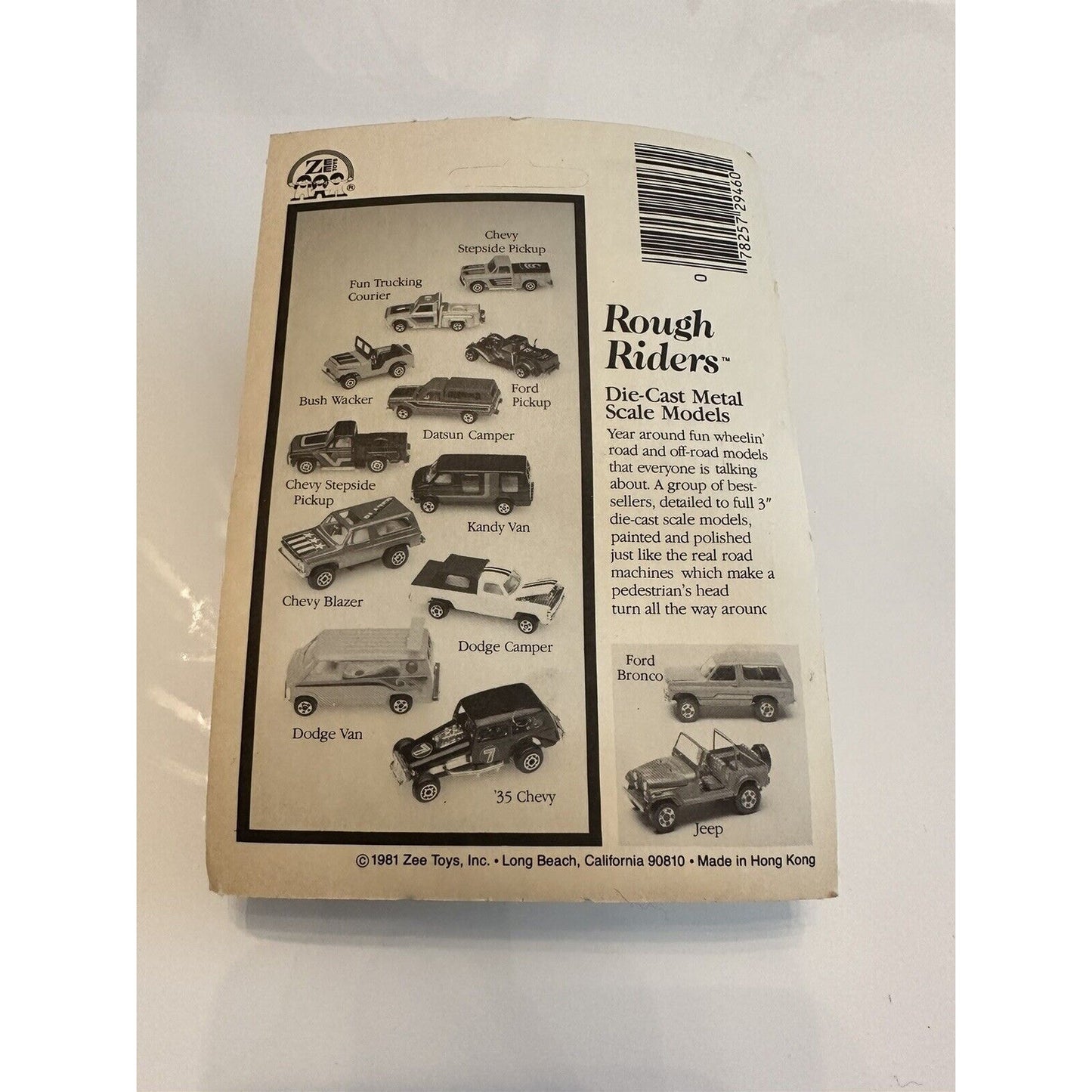 VINTAGE *NEW* Rough Riders Die Cast Metal Scale Model Ford Pickup - Purple