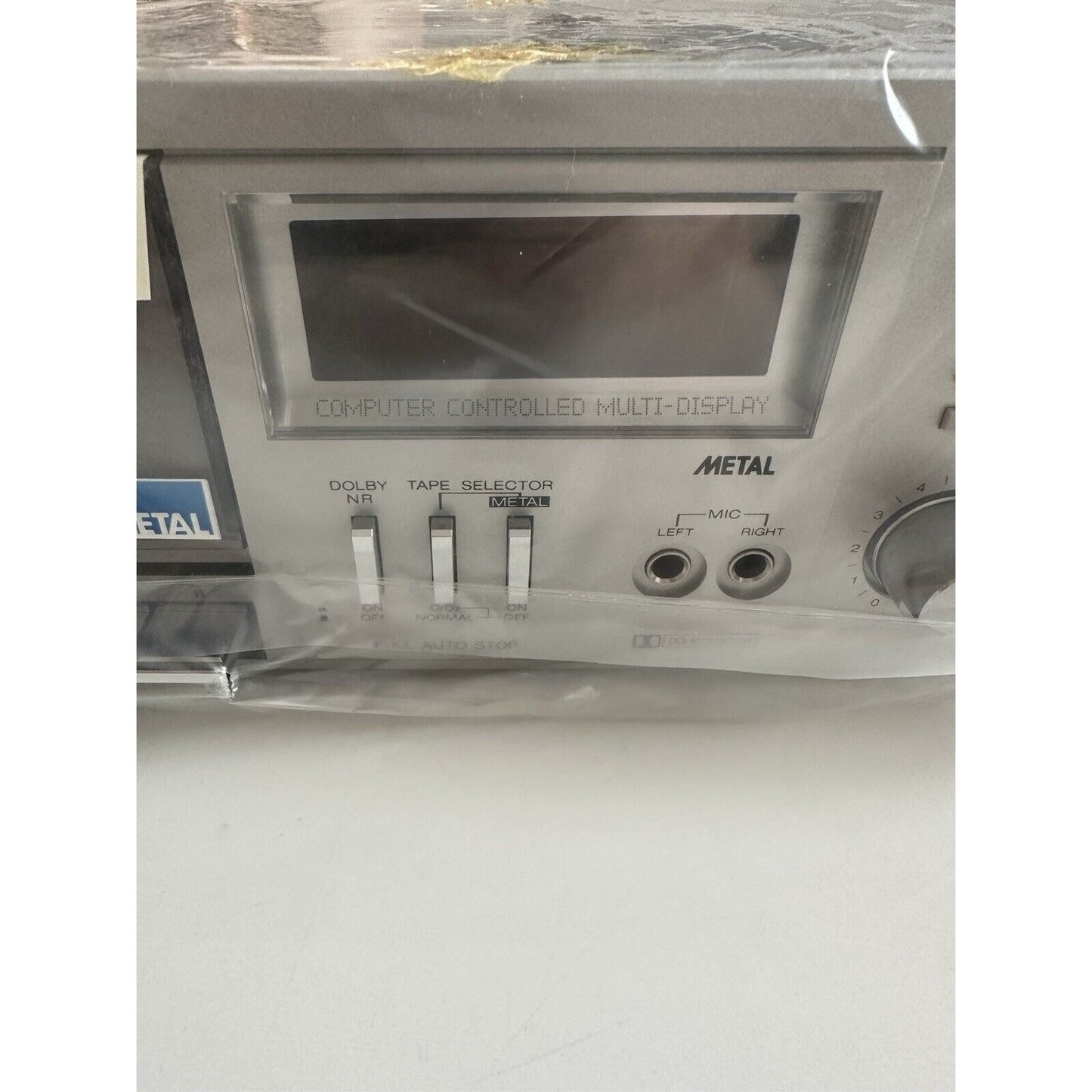 VINTAGE *NEW* Sharp RT-20 Stereo Cassette Tape Deck