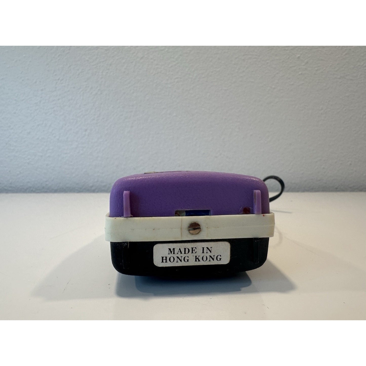 VINTAGE *NEW* Sakura MEC-163 Purple/Black Solid State Micro Transistor Radio