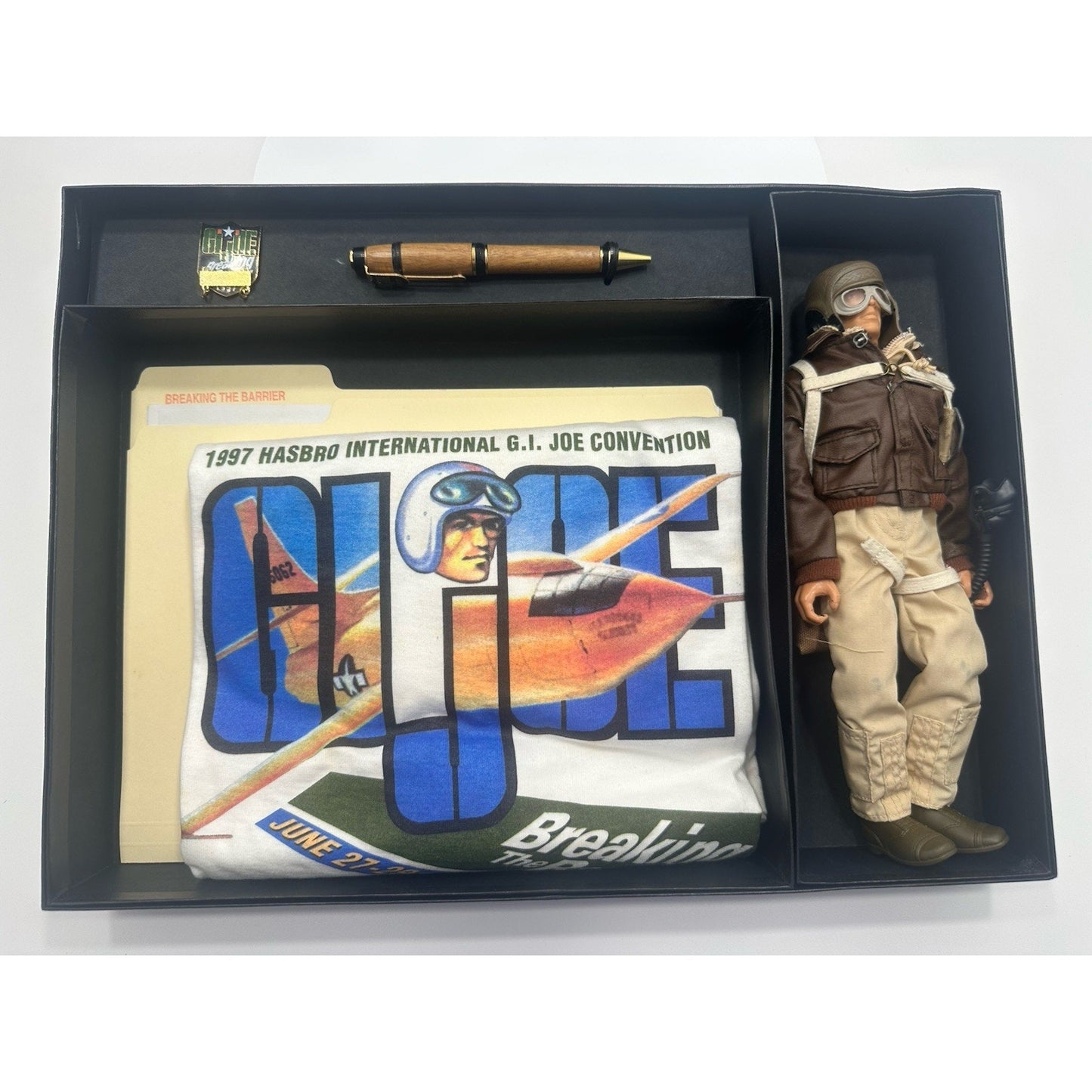 VINTAGE 1997 Hasbro GI Joe Convention Super Sonic Test Pilot
