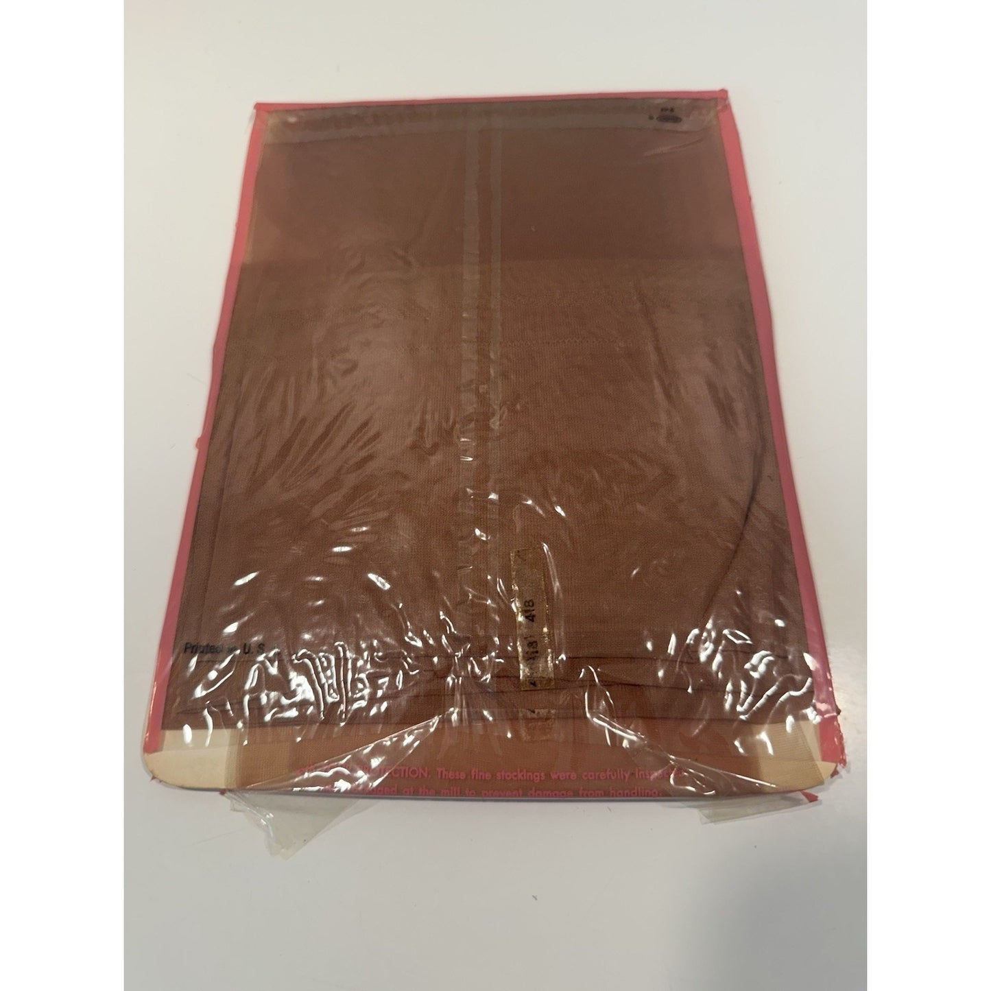 VINTAGE *NEW* Berco Hosiery-Seamless-Pigeon Blood-Sz 9.5M-1 X 2-Pair/Pack