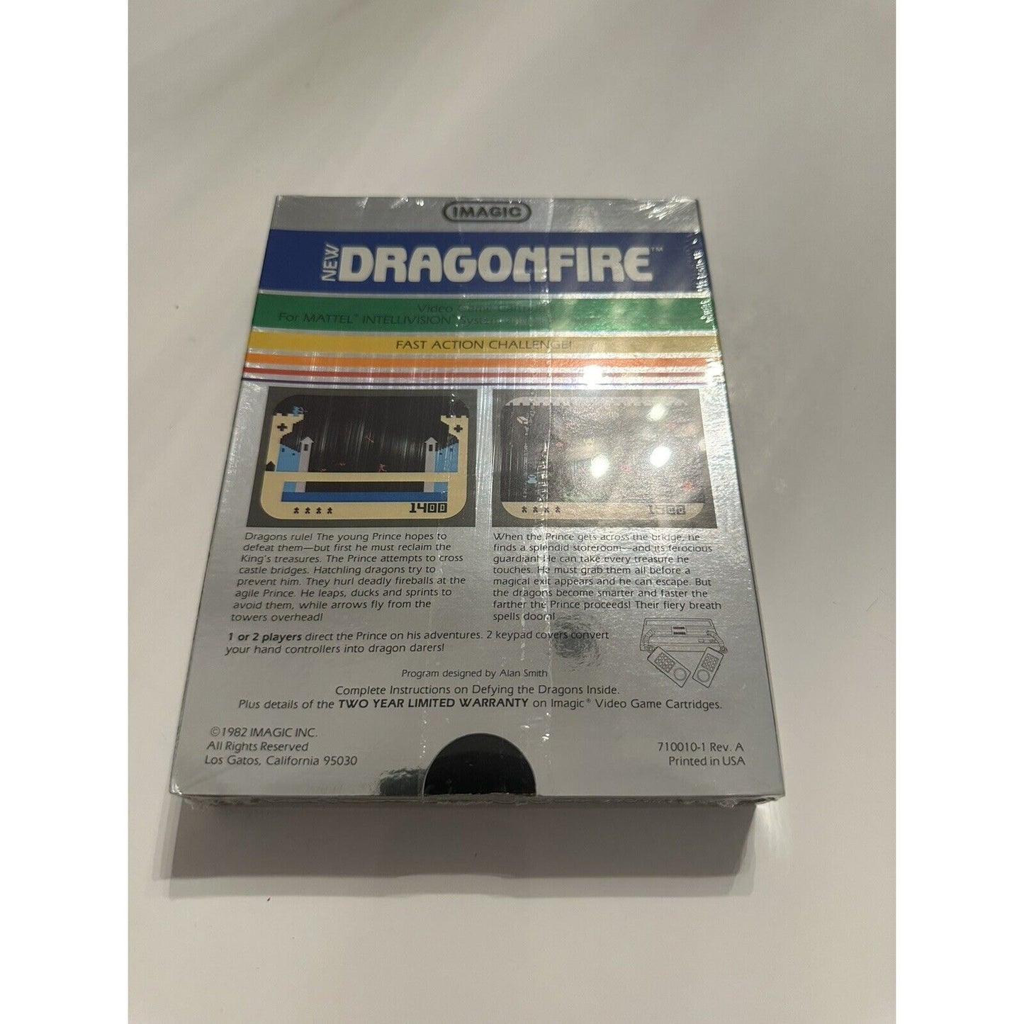 VINTAGE *NEW* DRAGONFIRE iMagic for intellivision Sealed