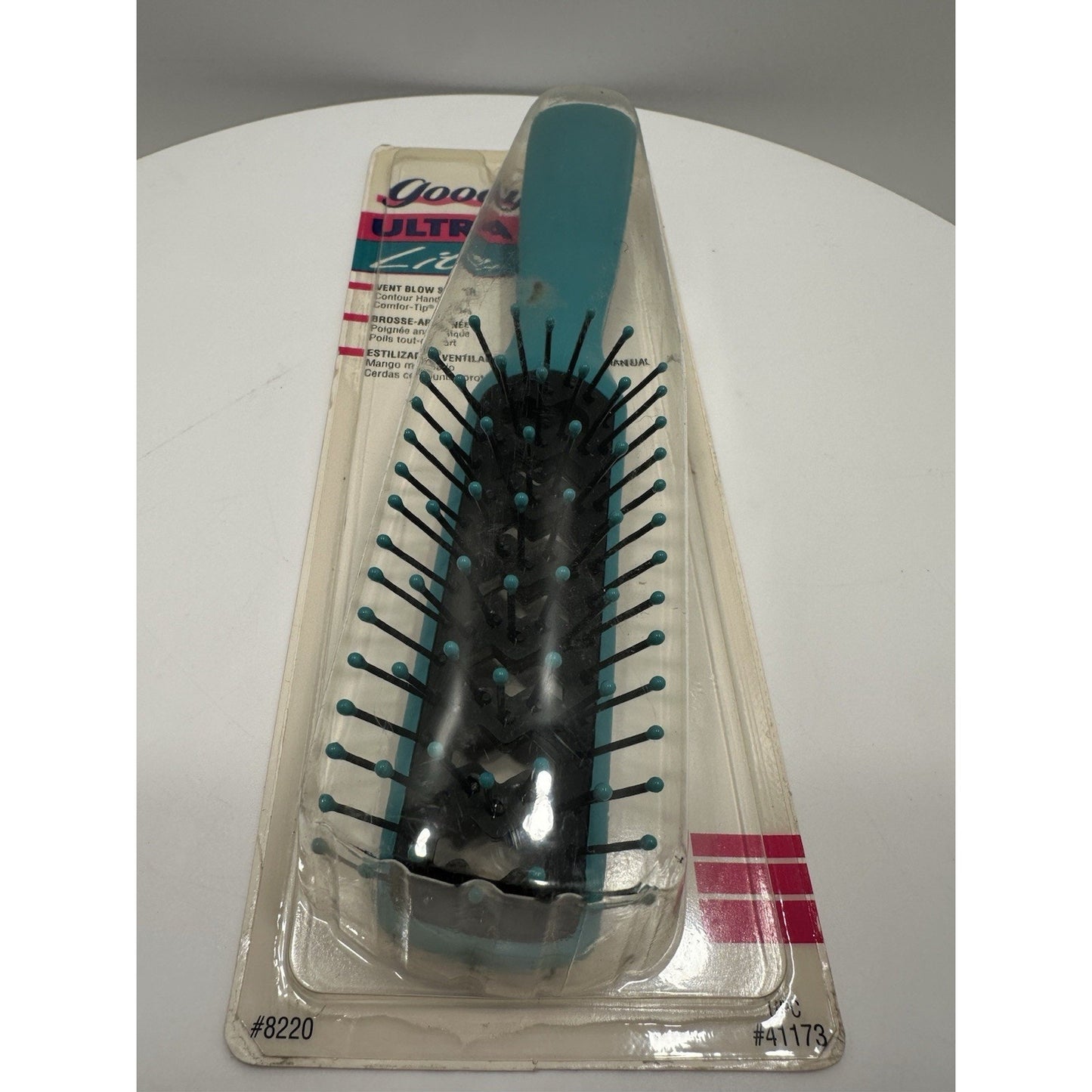 VINTAGE *NEW* 1992 Goody #8220 Ultra Lite Vent Blow Styler Brush - Aqua