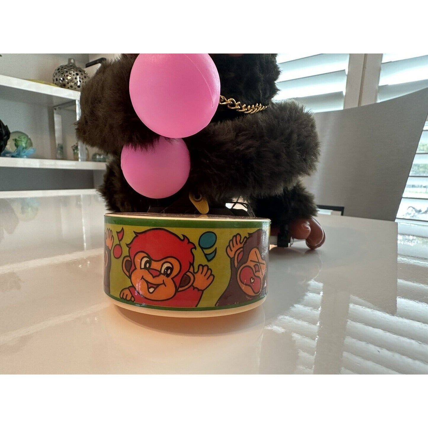 VINTAGE *NEW* ROCKER Monkey Toy
