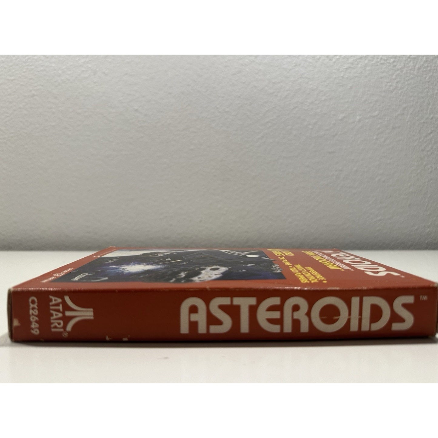 VINTAGE *NEW* 1981 Atari 2600: Asteroids CX2649 Early Print Box SEARS