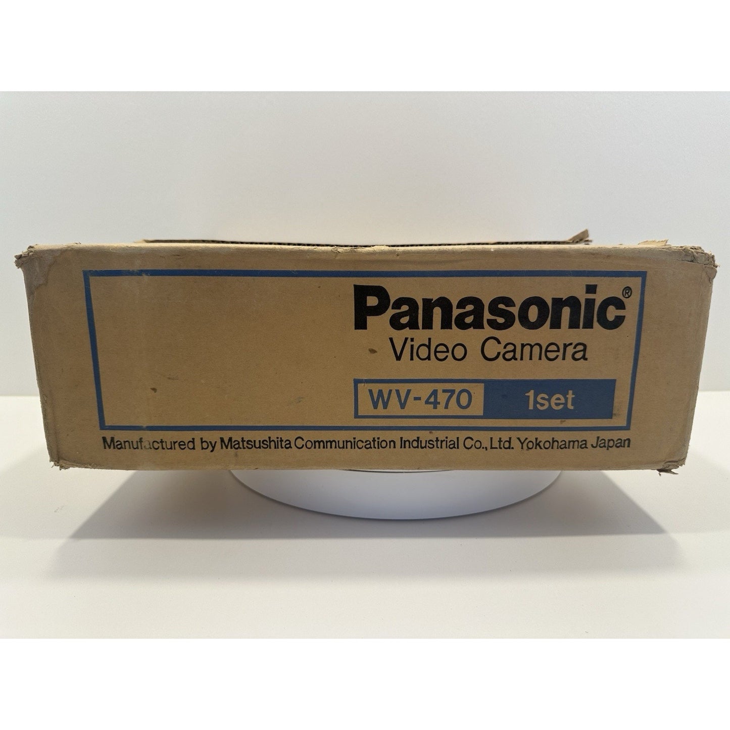Vintage *NEW* 1980's Panasonic WV-470 B&W Video Camera + Power Supply