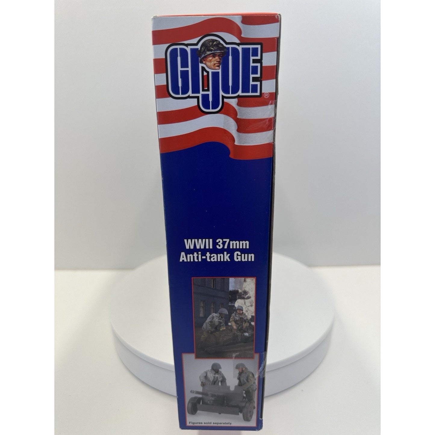 VINTAGE *NEW* 2002 GI Joe WWII 37MM Anti-Tank Gun Set Hasbro SEALED