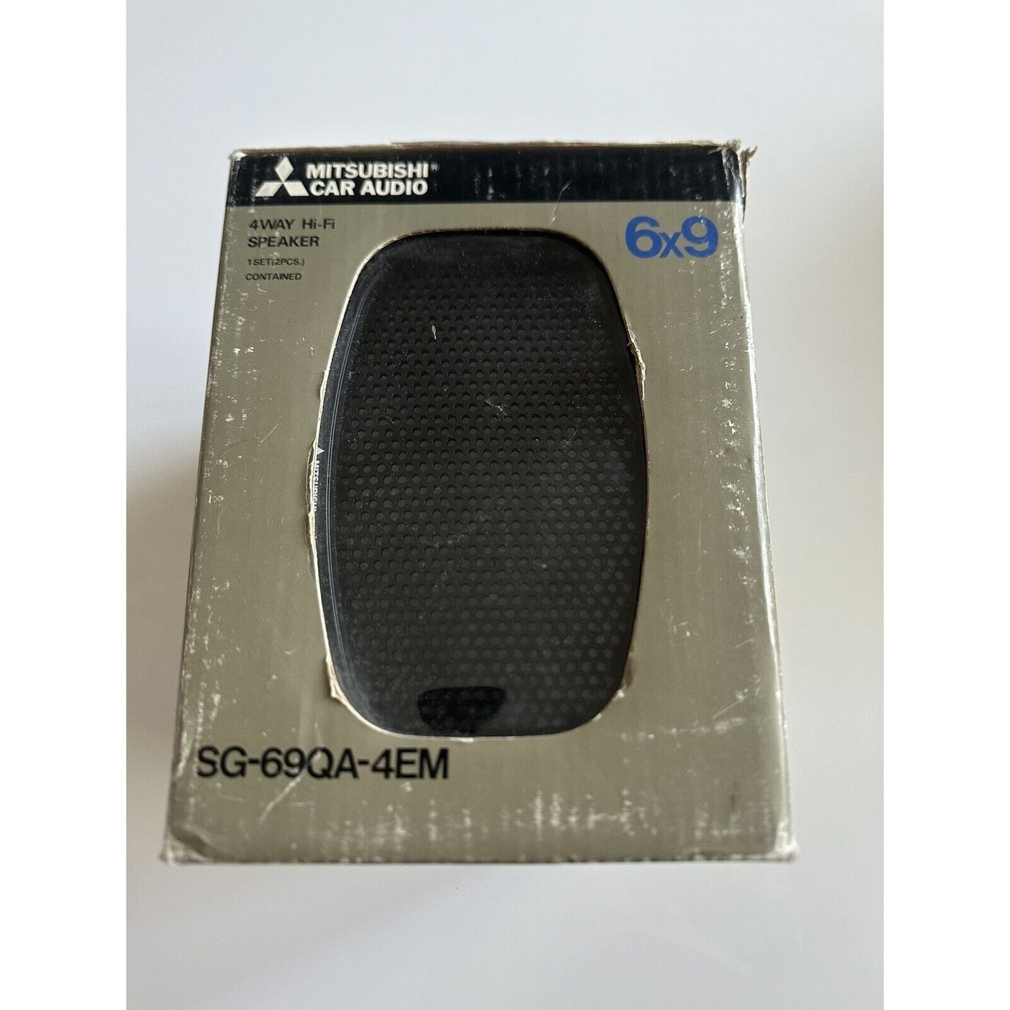 VINTAGE *NEW* Mitsubishi Car Audio sg-69qa-4em 4way Hi-Fi Speaker