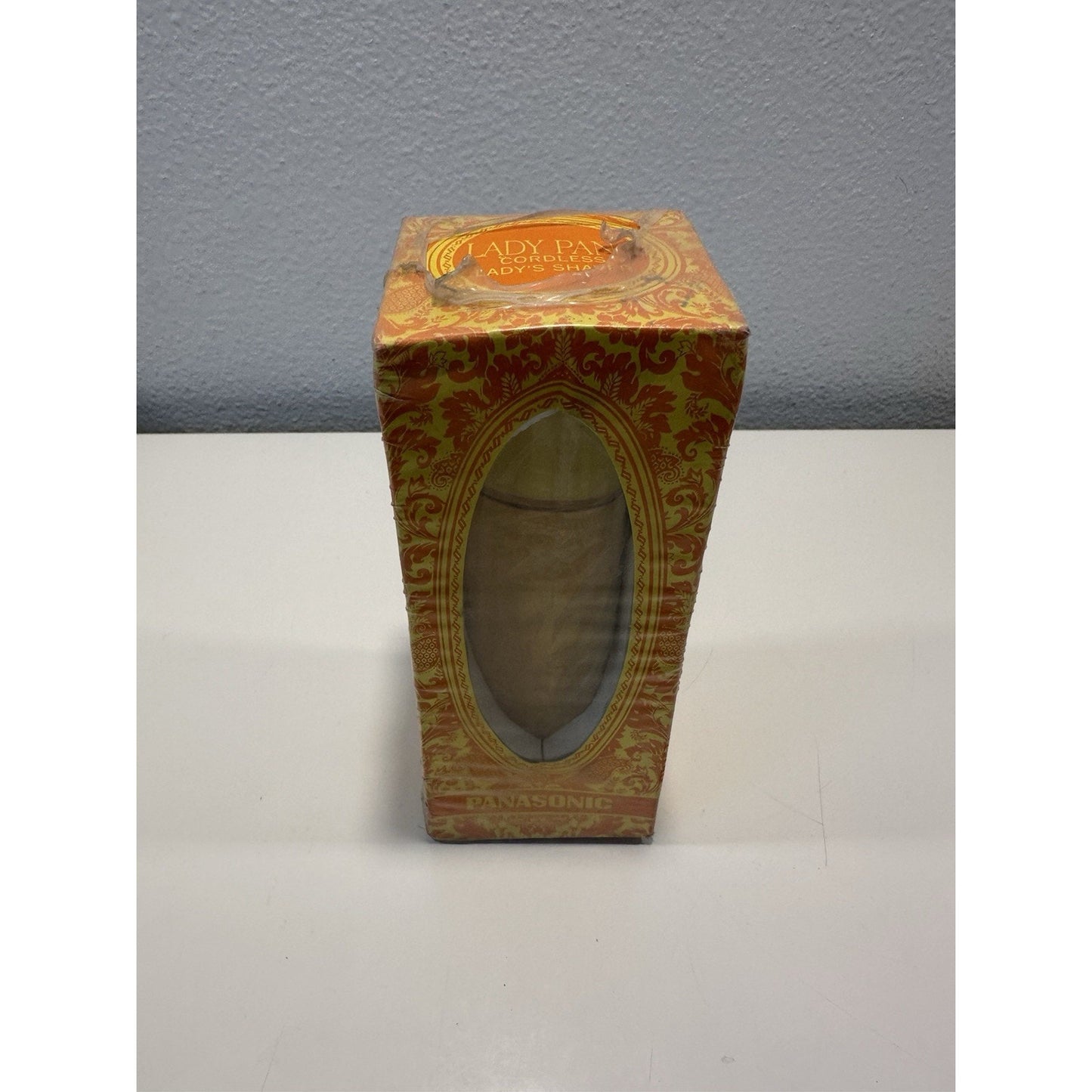 VINTAGE *NEW* 1970's Panasonic Lady Pana ES 18 Ladies Shaver Orange/Yellow