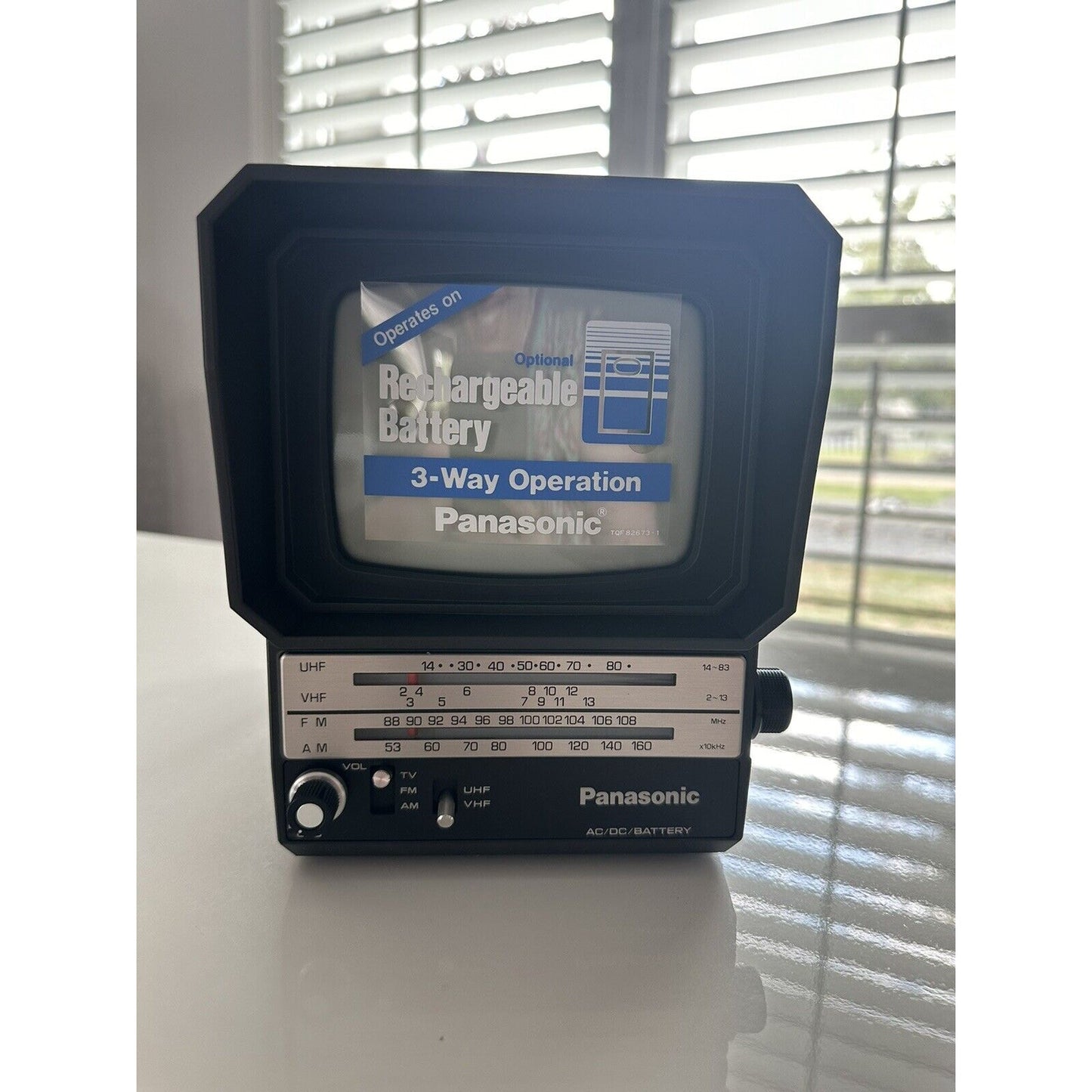 VINTAGE *NEW* Panasonic TR-5041P Portable TV am/fm Radio
