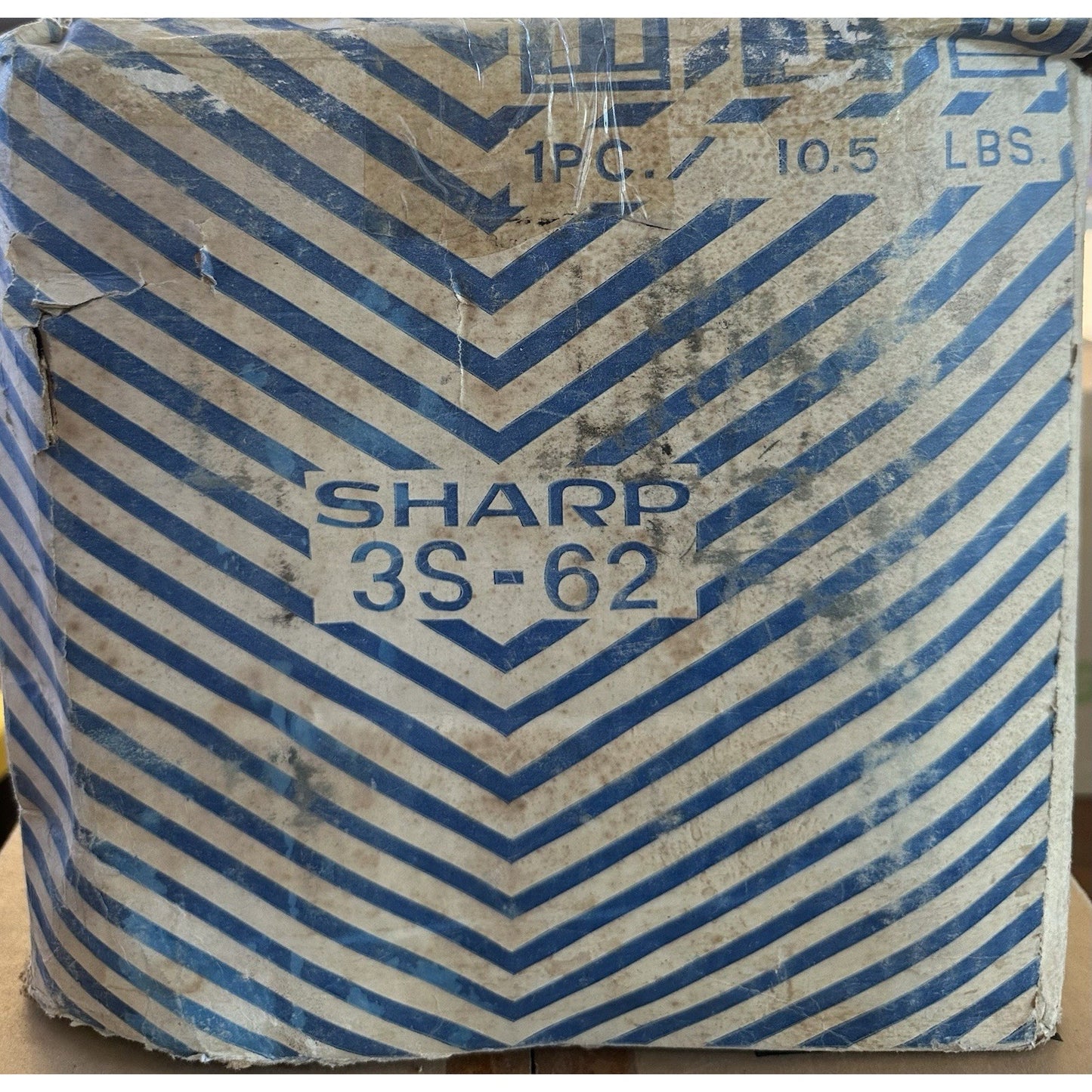 VINTAGE 1981 Sharp 3S-62 Sidekick Portable TV Works | Pristine