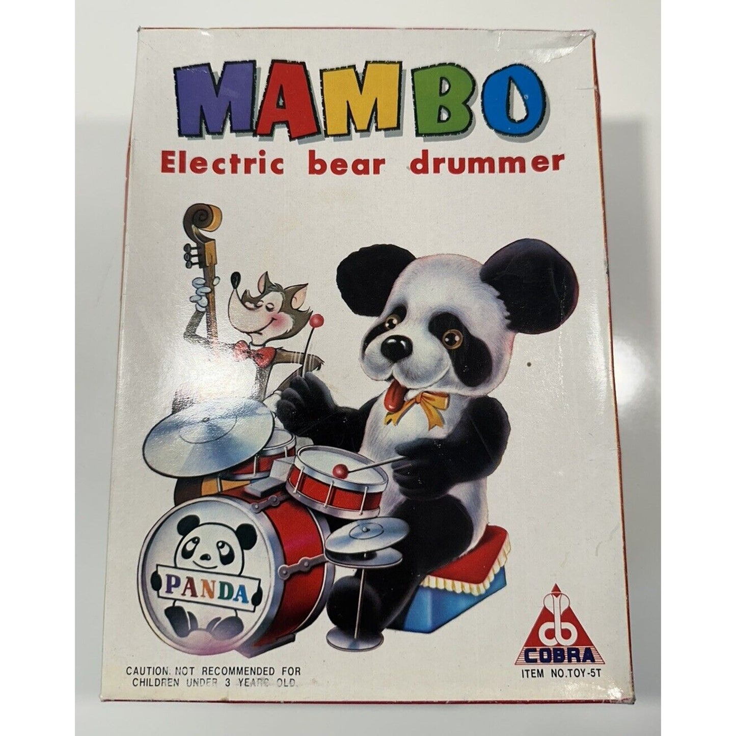 VINTAGE 1960'S Cobra Mambo Panda Drummer - Needs Lovin'