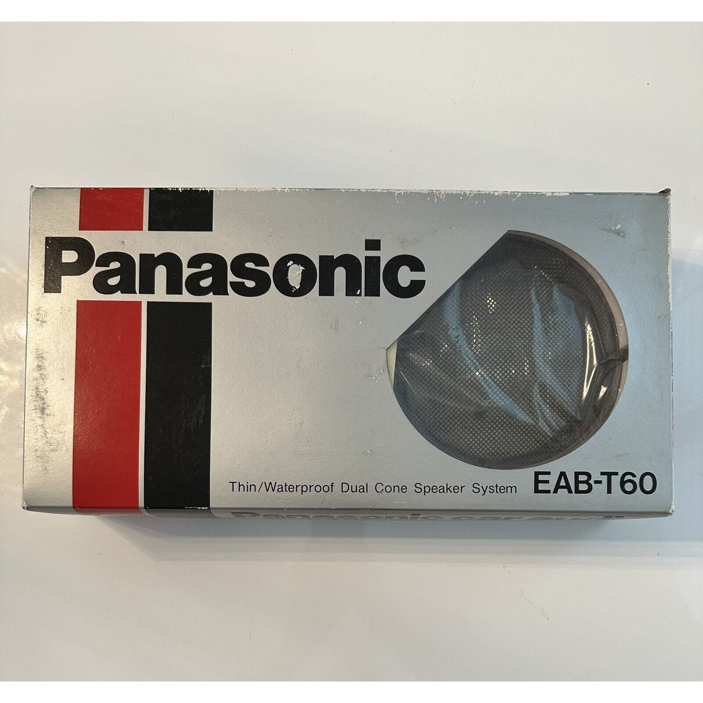 VINTAGE *NEW* Panasonic EAB-T60 Thin/Waterproof Dual Cone Car Speakers