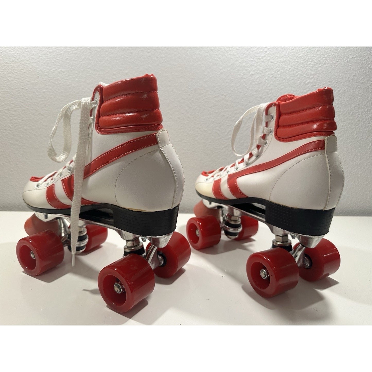 VINTAGE *NEW* 1970's Hot Shot Vinyl Demi-Boot Roller Skates-MN'S 6/WMN 8