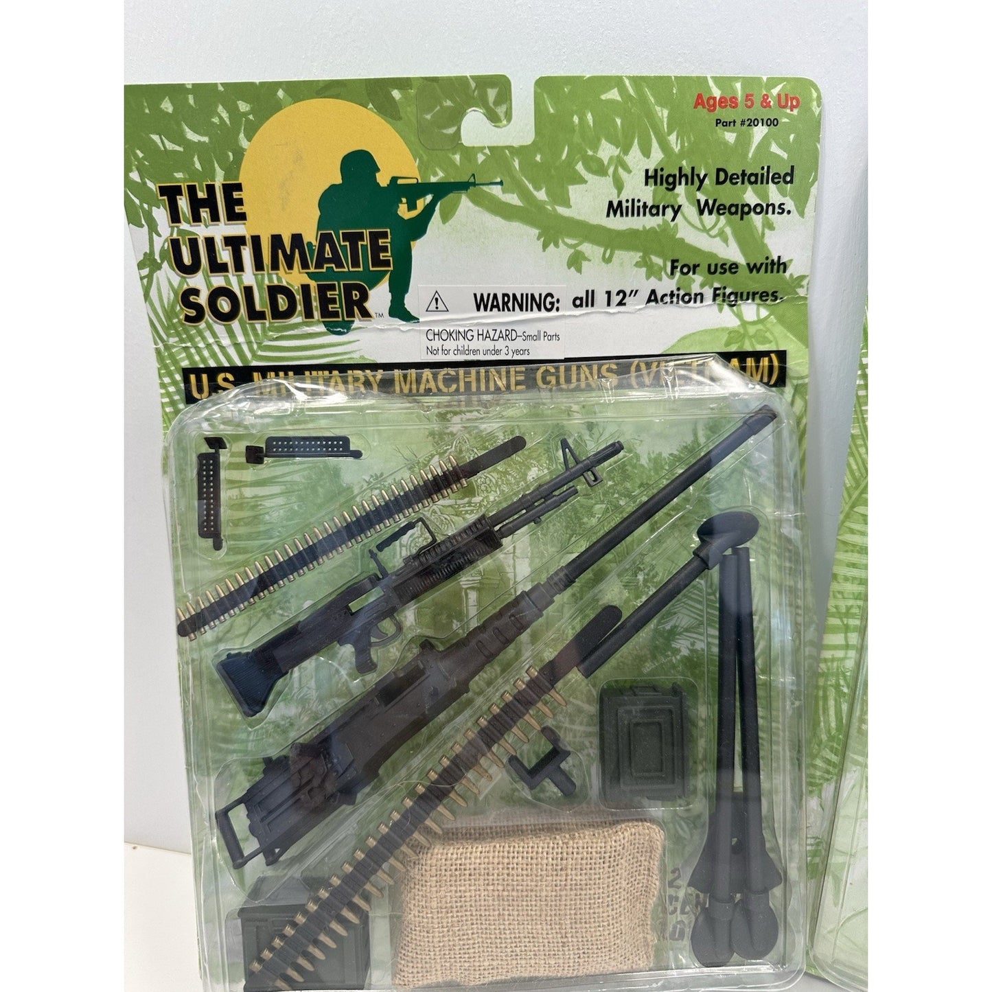 VINTAGE *NEW* The Ultimate Soldier U.S. Military Machine Guns & US Navy Seal Recon