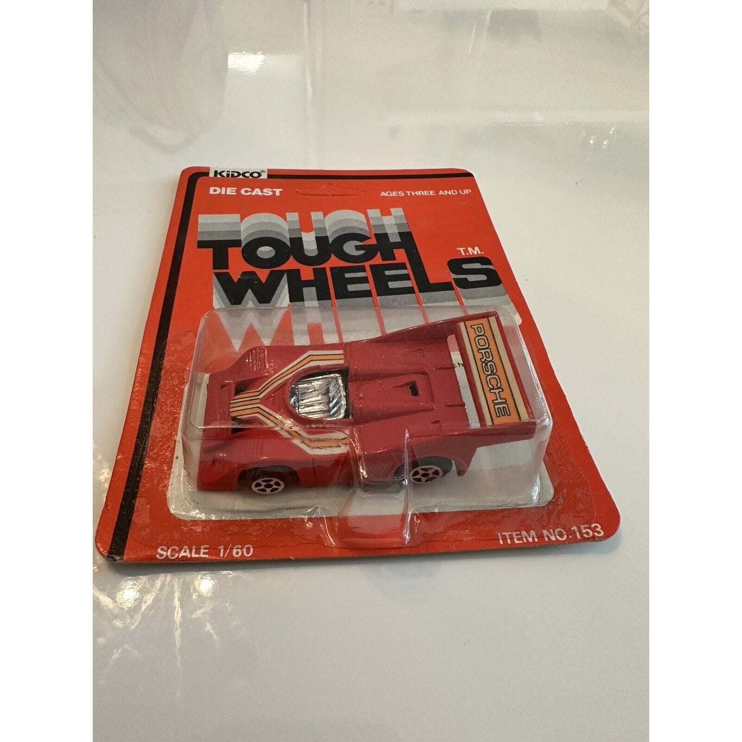VINTAGE *NEW* Kidco Tough Wheels Formula 1 GT Racer Porsche RED