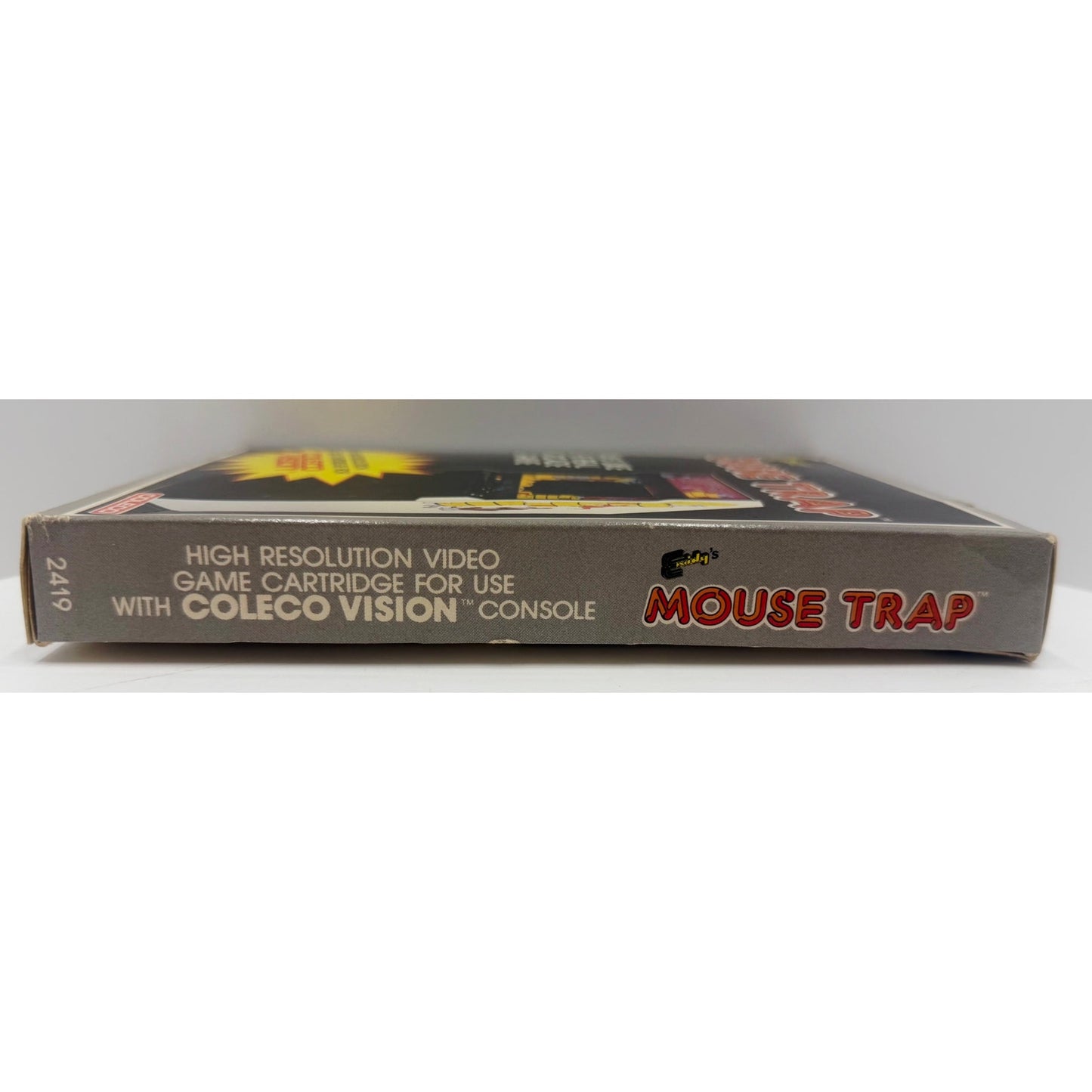 ColecoVision 1982 Mouse Trap Video Game NOS Sealed Unsold Dealer Stock