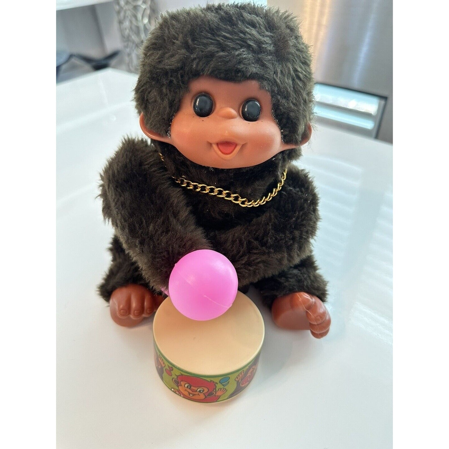 VINTAGE *NEW* ROCKER Monkey Toy