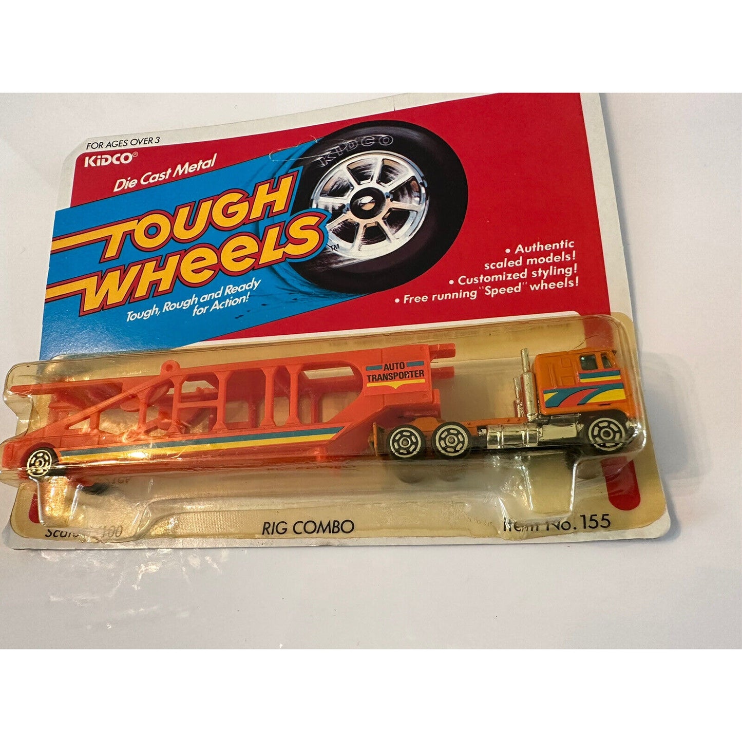 VINTAGE *NEW* 1981 Tough Wheels 1/100 Rig Combo Truck Bundle