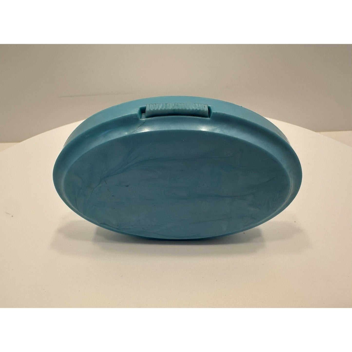 VINTAGE *NEW* 1960's Twin-Lite Beauty Lighted Hand Makeup Mirror - Blue